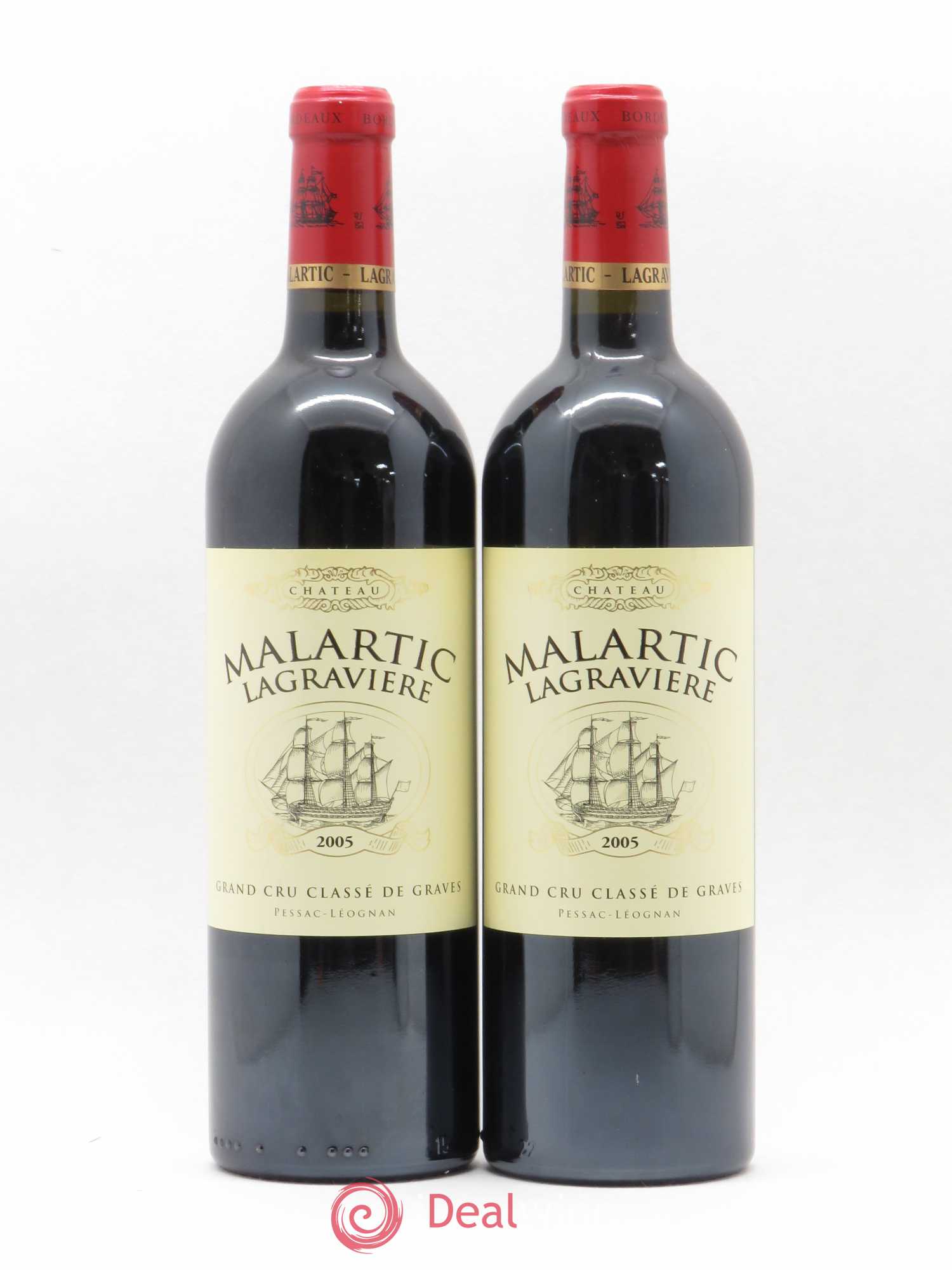 Château Malartic-Lagravière Cru Classé de Graves 2005 - Lot de 2 bouteilles - 0