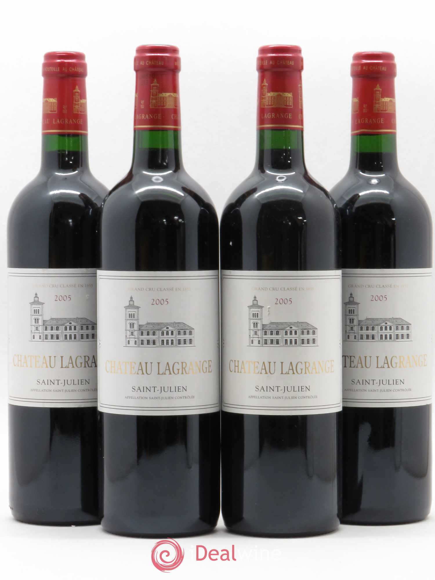 Château Lagrange 3ème Grand Cru Classé 2005 - Lot de 4 bouteilles - 0
