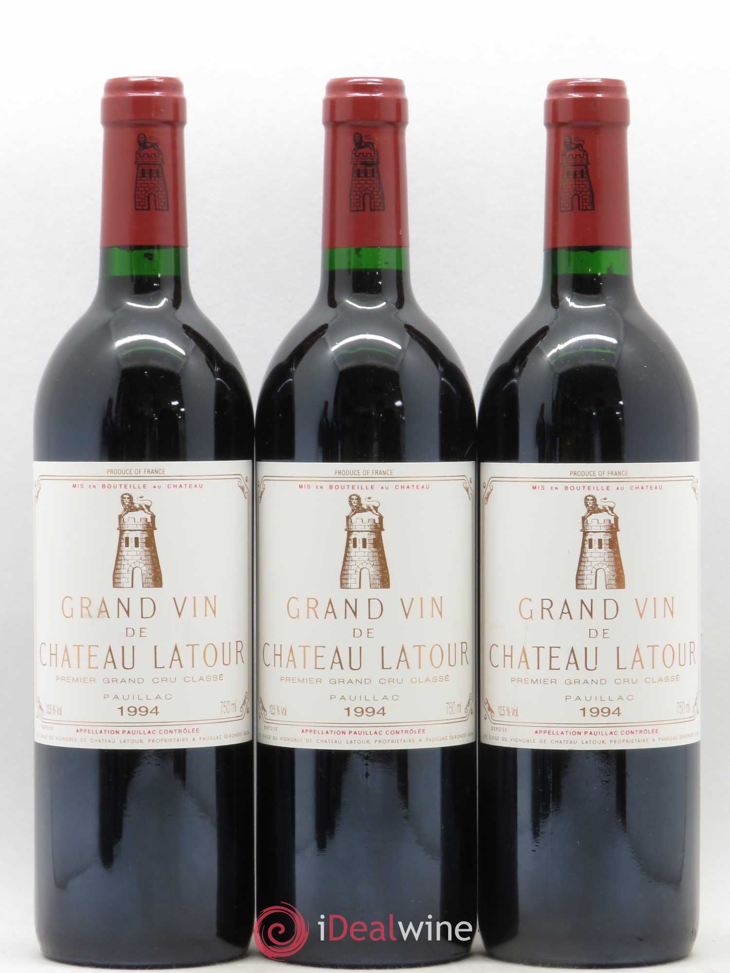 Château Latour 1er Grand Cru Classé 1994 - Lot de 6 bouteilles - 3