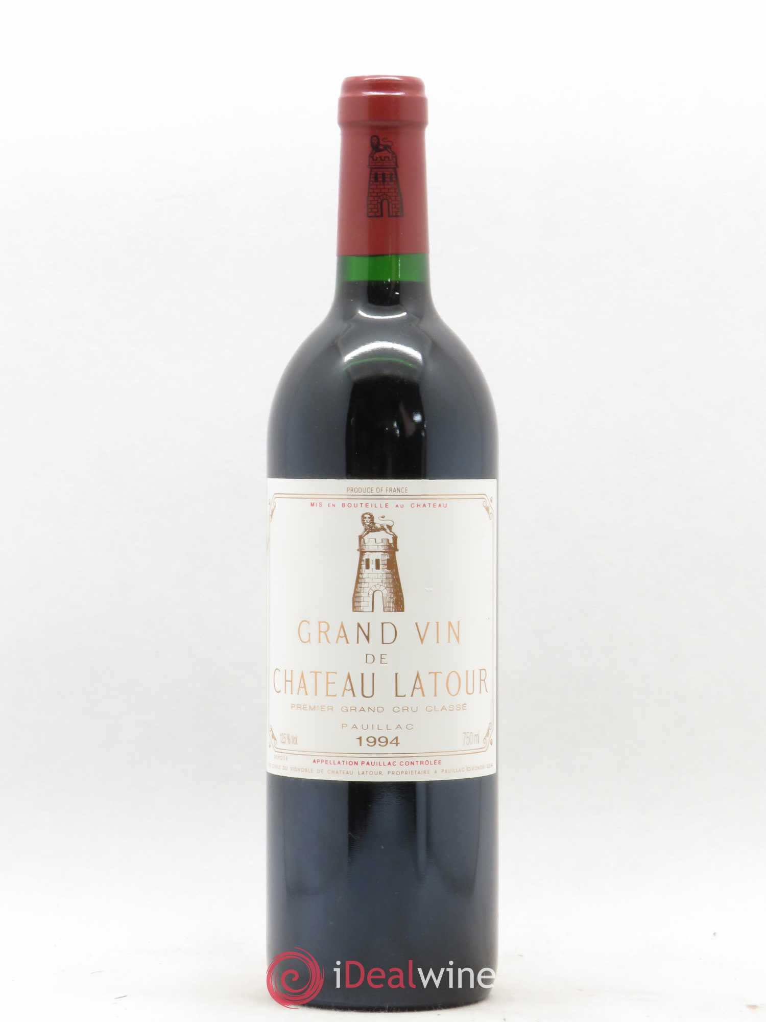 Château Latour 1er Grand Cru Classé 1994 - Lot de 1 bouteille - 0
