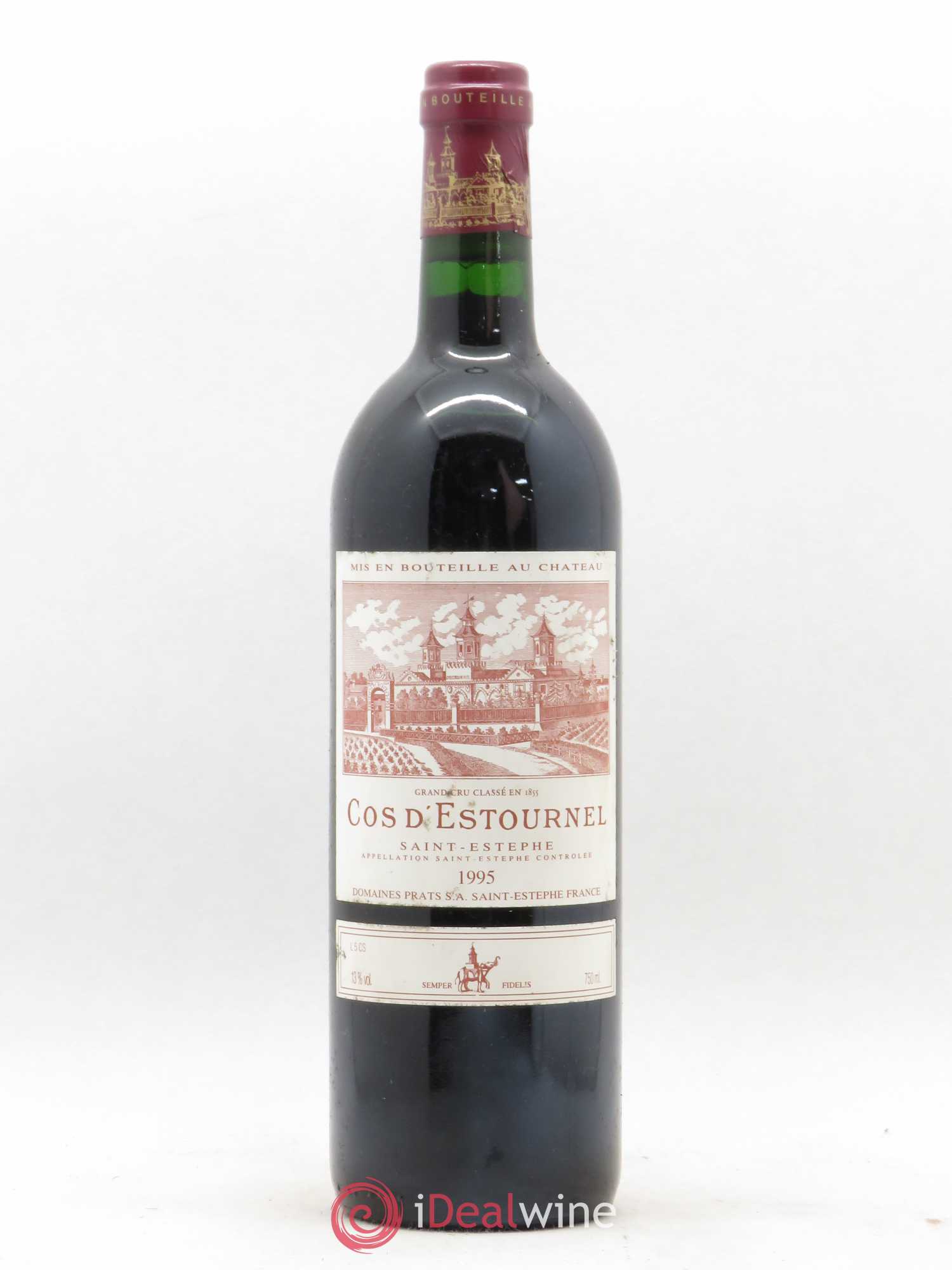 Cos d'Estournel 2ème Grand Cru Classé 1995 - Lot de 1 bouteille - 0