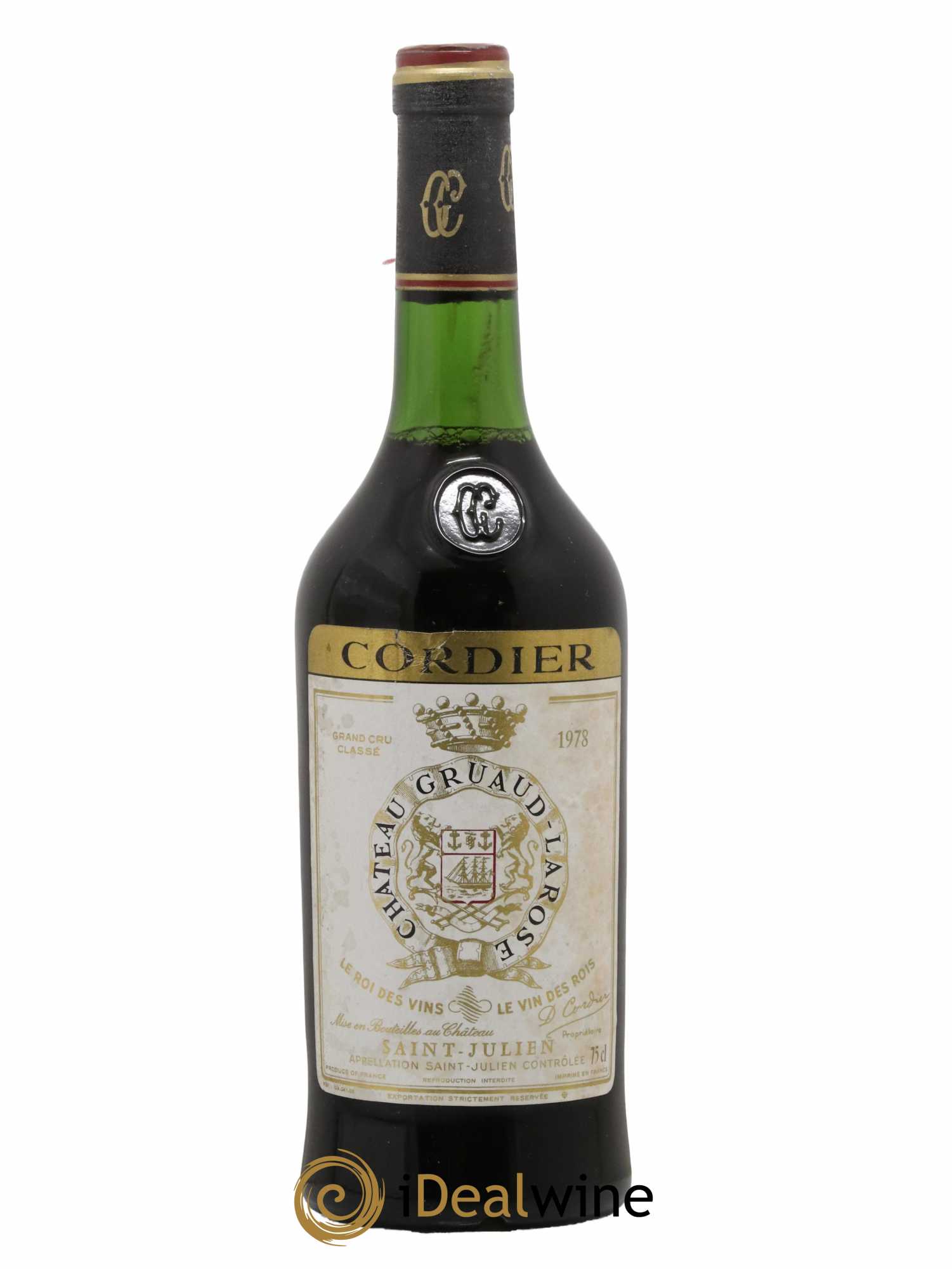 Château Gruaud Larose 2ème Grand Cru Classé 1978 - Lot de 1 bouteille - 0