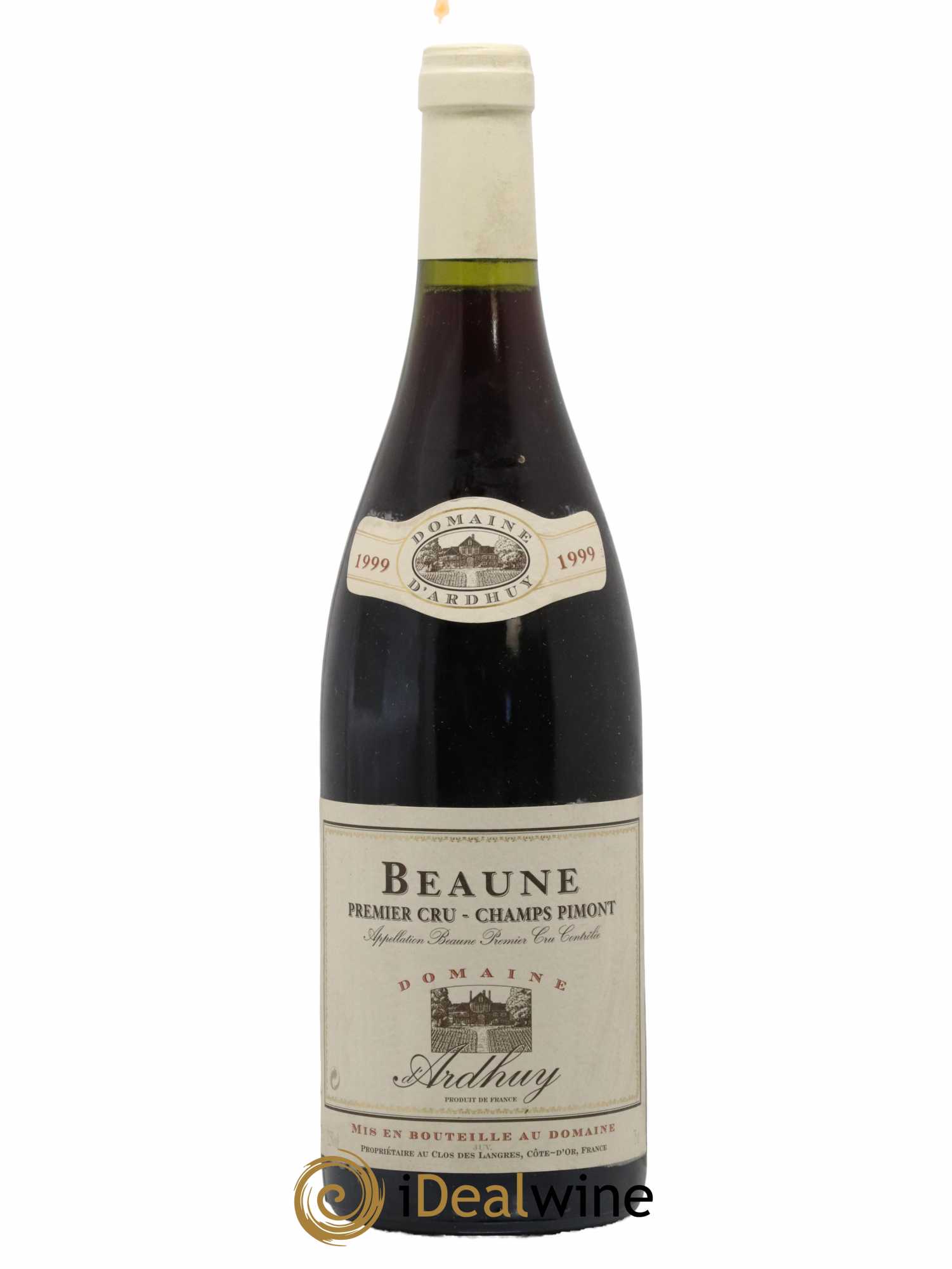 Beaune 1er Cru Champs Pimont Domaine D'Ardhuy 1999 - Lot de 1 bouteille - 0