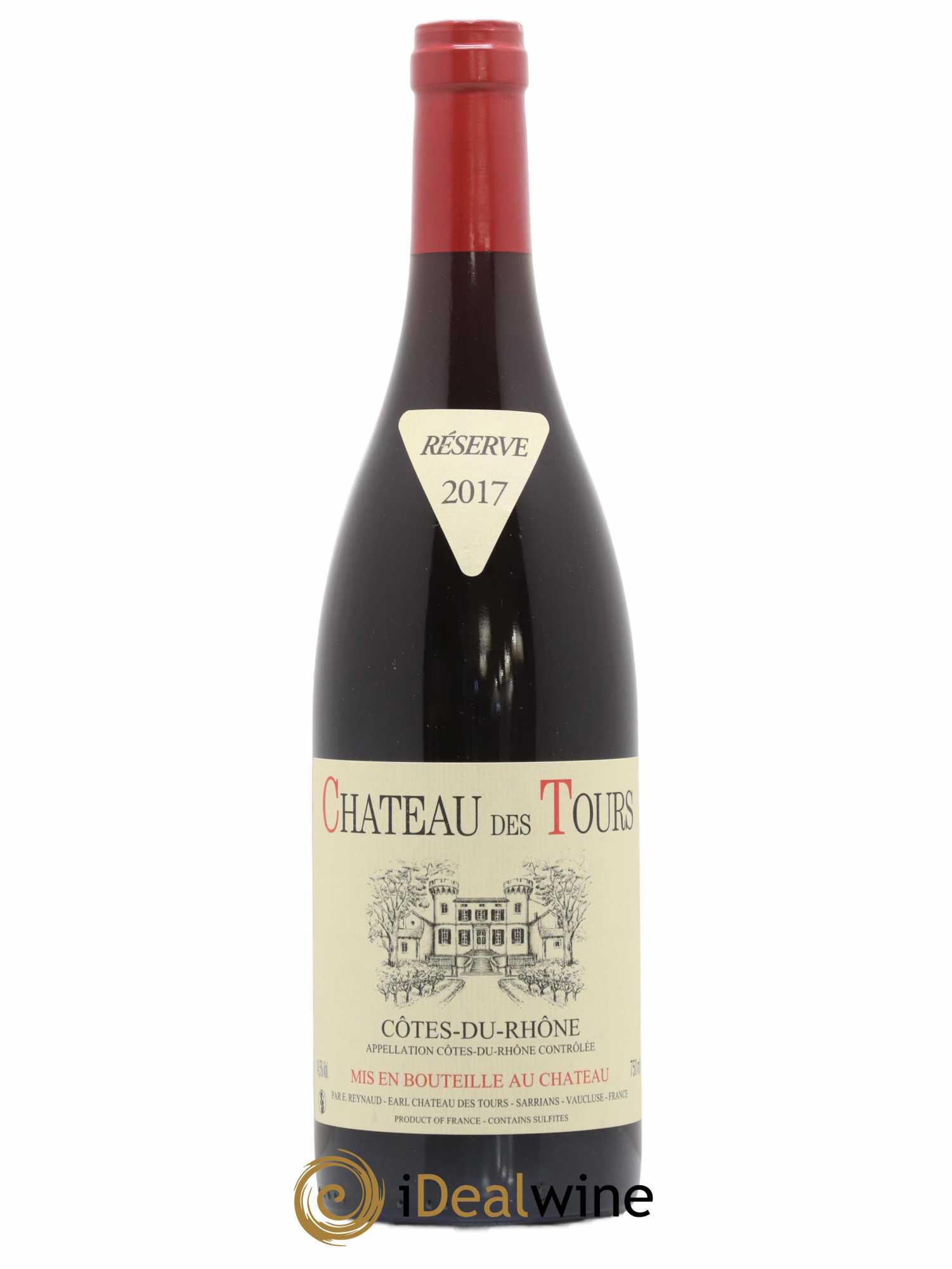 Côtes-du-Rhône Château des Tours Emmanuel Reynaud 2017 - Lot de 1 bouteille - 0
