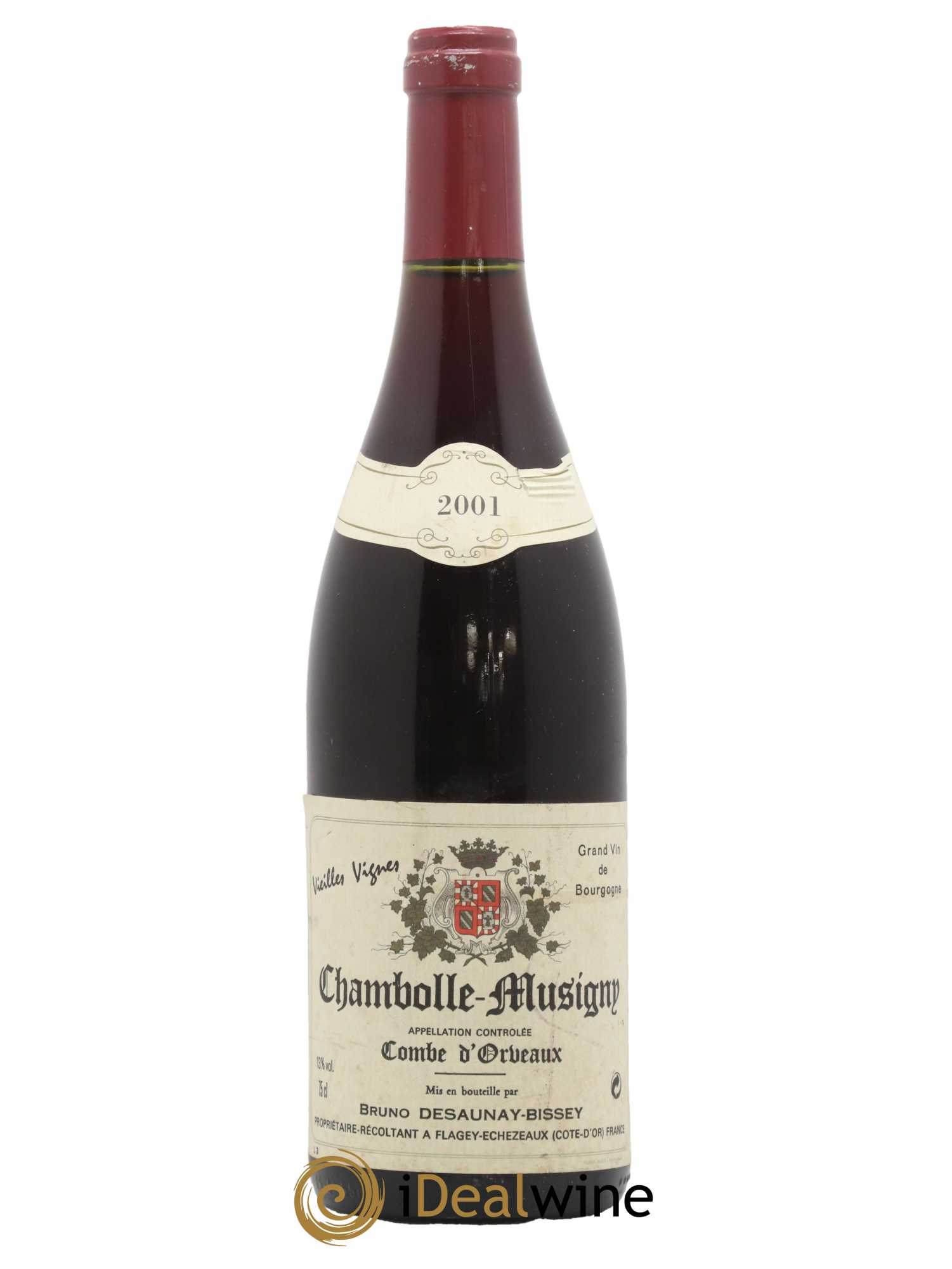 Chambolle-Musigny Combes D'Orveaux Vieilles Vignes Desaunay Bisey 2001 - Posten von 1 Flasche - 0