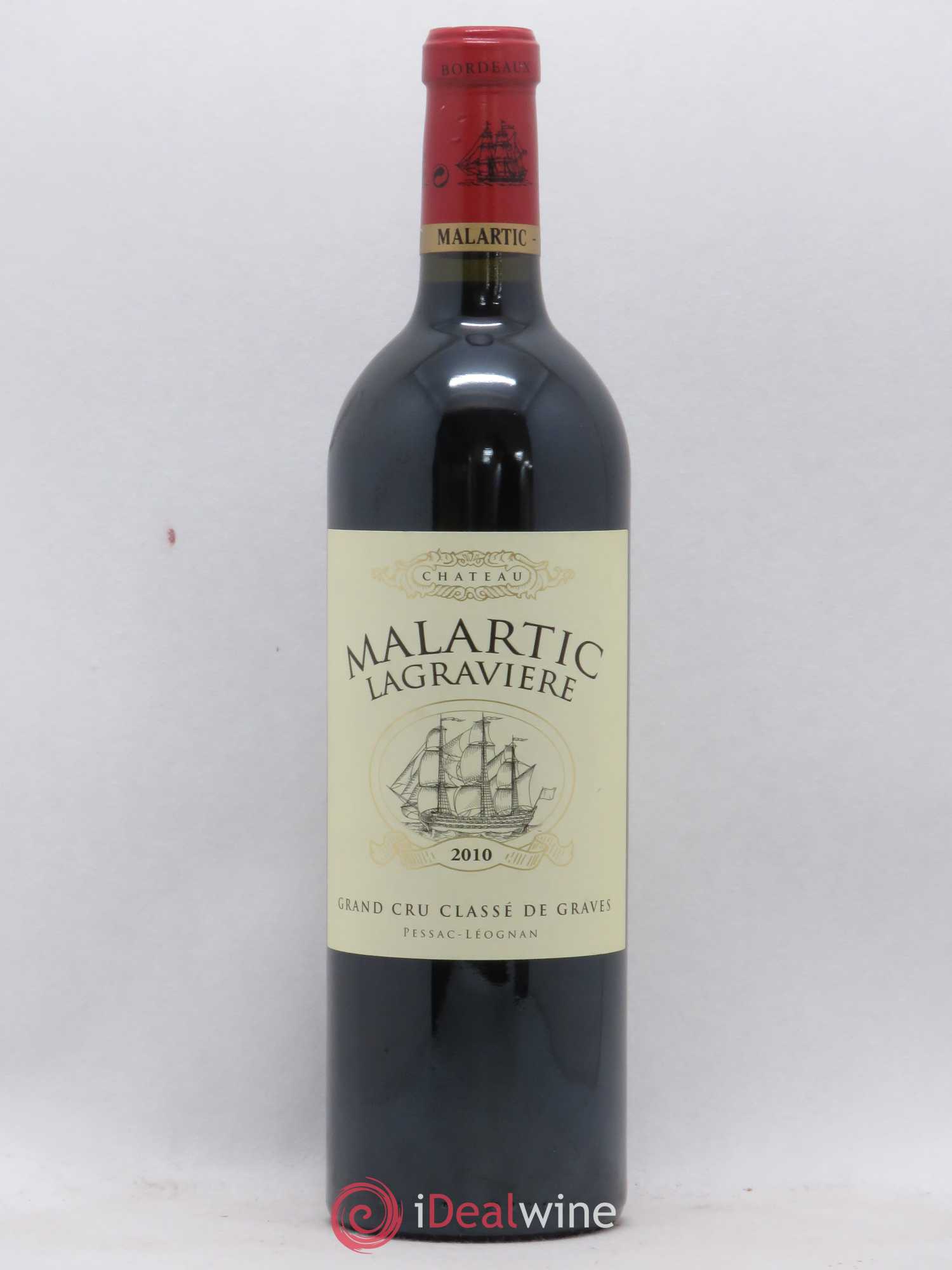 Château Malartic-Lagravière Cru Classé de Graves 2010 - Lot de 1 bouteille - 0