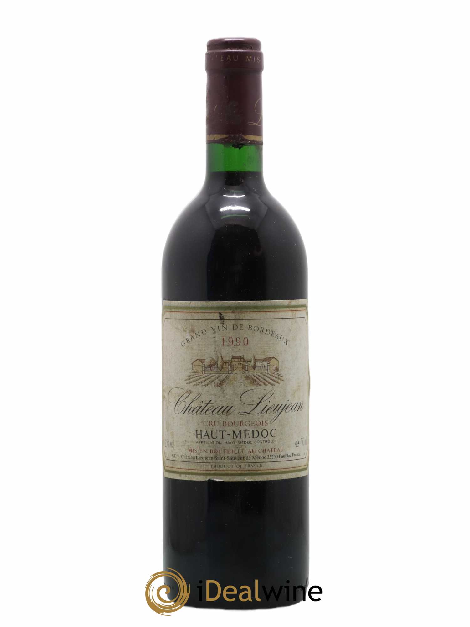 Château Lieujean 1990 - Lot de 1 bouteille - 0