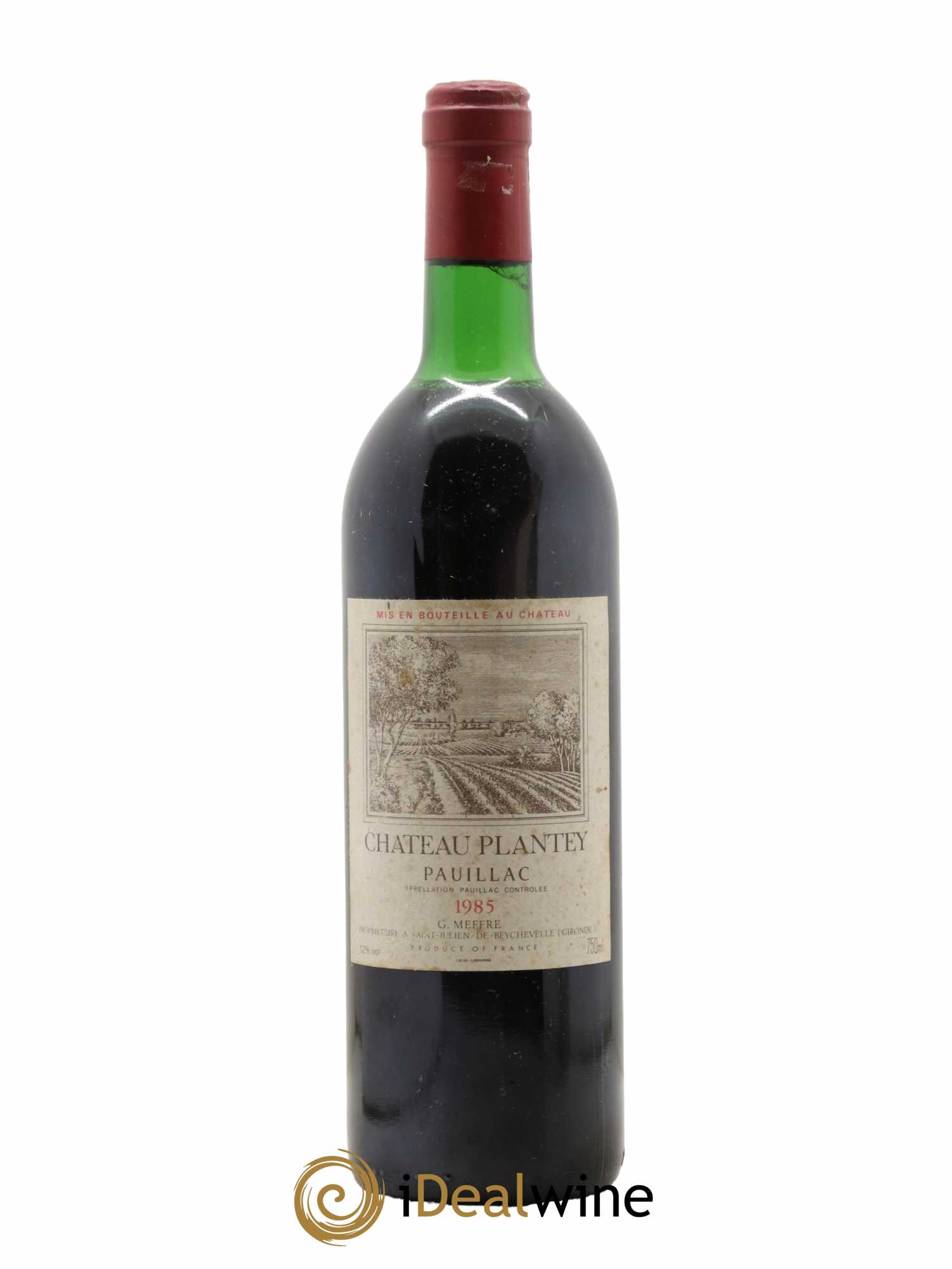 Château Plantey Cru Bourgeois 1985 - Lot de 1 bouteille - 0