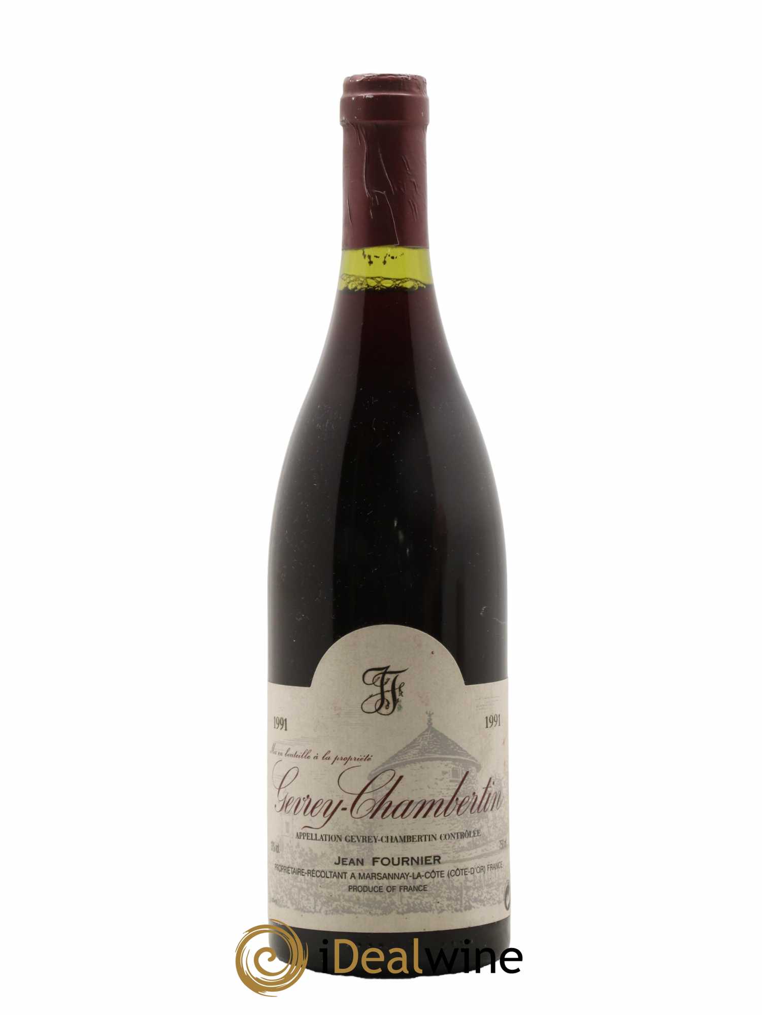 Gevrey-Chambertin Jean Fournier (Domaine) 1991 - Lot de 1 bouteille - 0