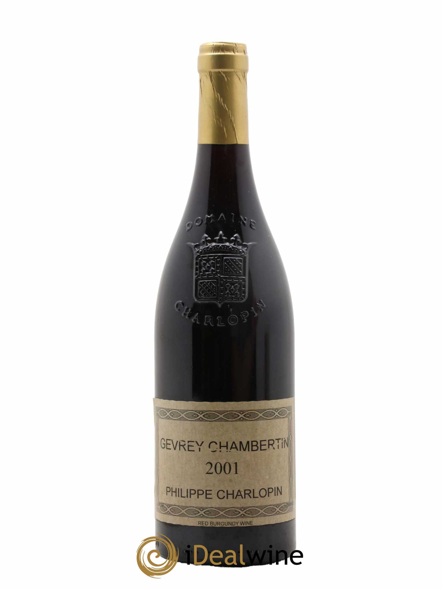 Gevrey-Chambertin Philippe Charlopin 2001 - Lot de 1 bouteille - 0