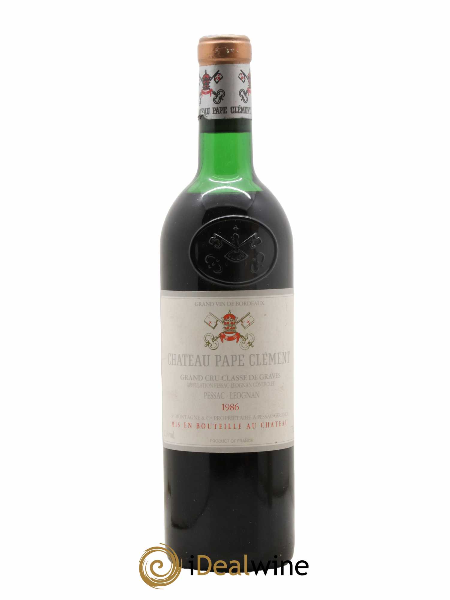 Château Pape Clément Cru Classé de Graves 1986 - Lot de 1 bouteille - 0