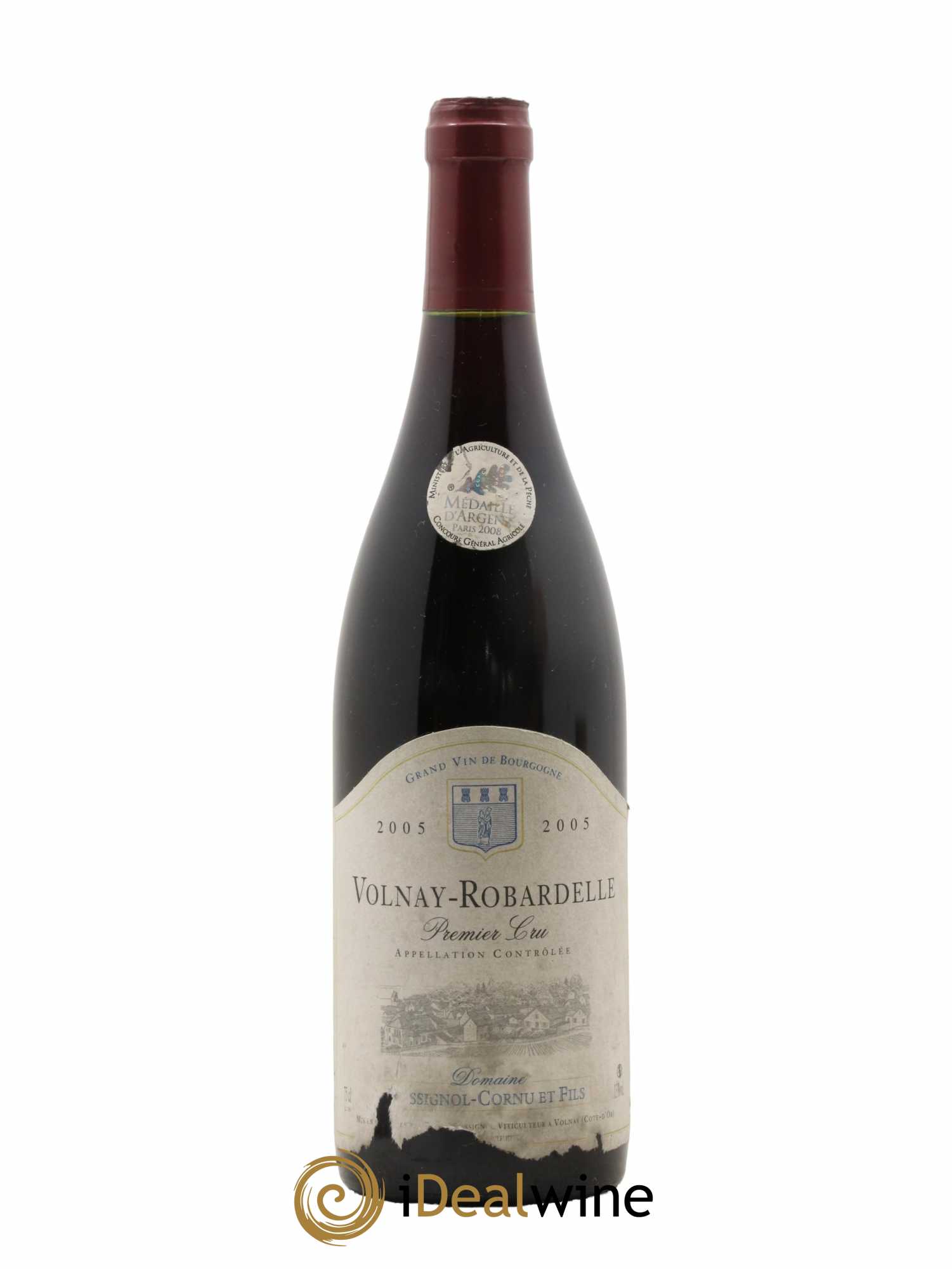 Volnay 1er Cru Robardelle Domaine Rossignol-Cornu 2005 - Lot de 1 bouteille - 0