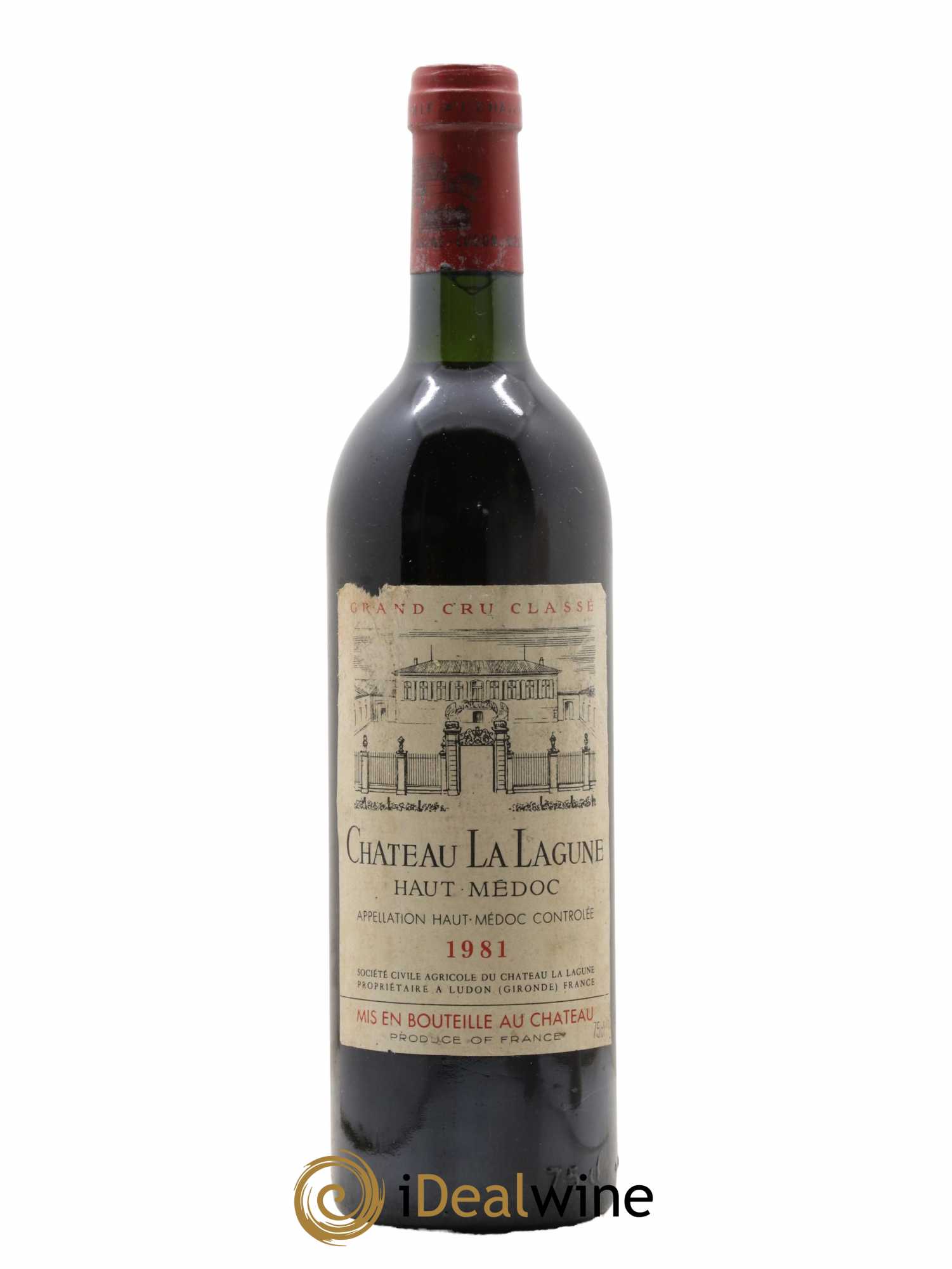 Château la Lagune 3ème Grand Cru Classé 1981 - Lot de 1 bouteille - 0