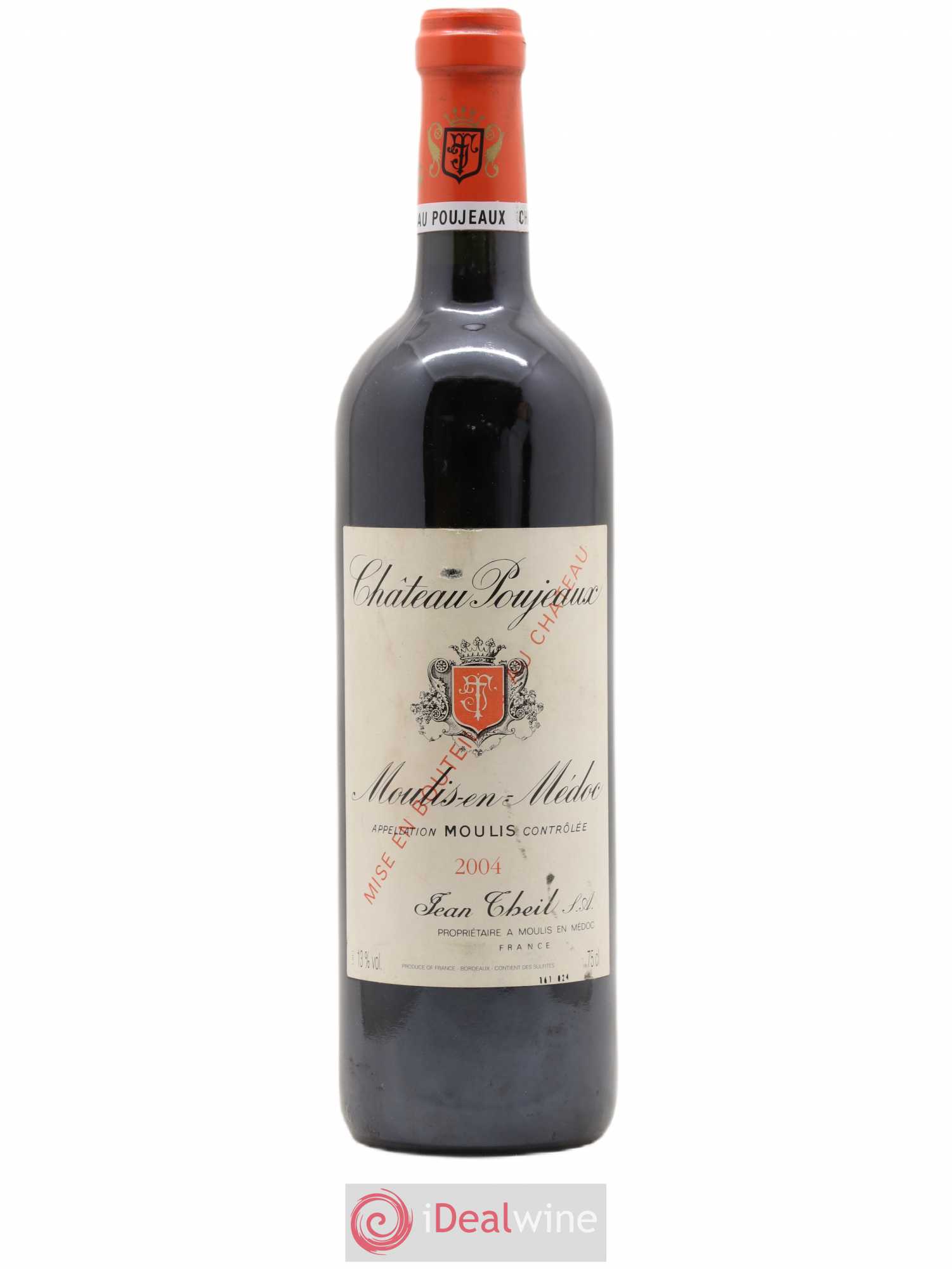 Château Poujeaux 2004 - Lot de 1 bouteille - 0