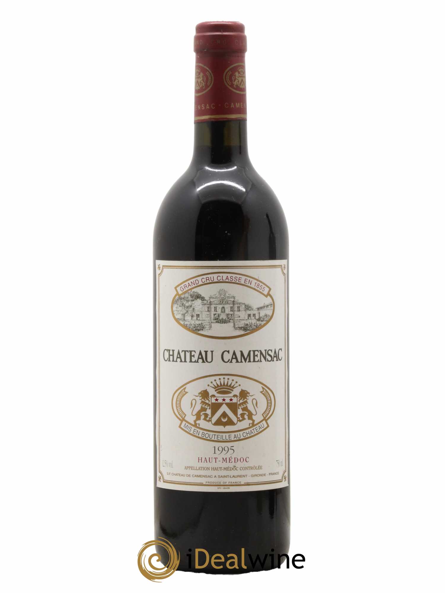 Château Camensac 5ème Grand Cru Classé 1995 - Lot de 1 bouteille - 0
