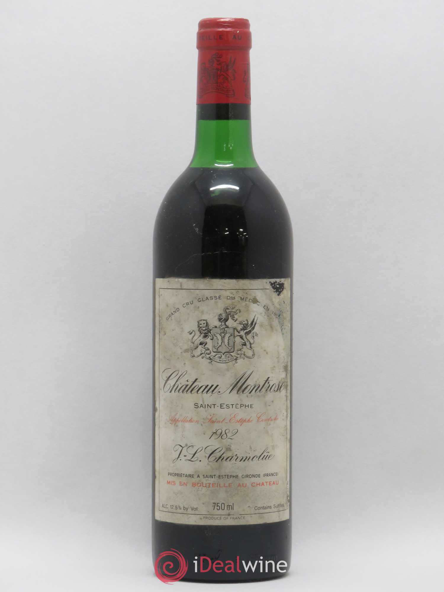 Château Montrose 2ème Grand Cru Classé 1982 - Lot de 1 bouteille - 0
