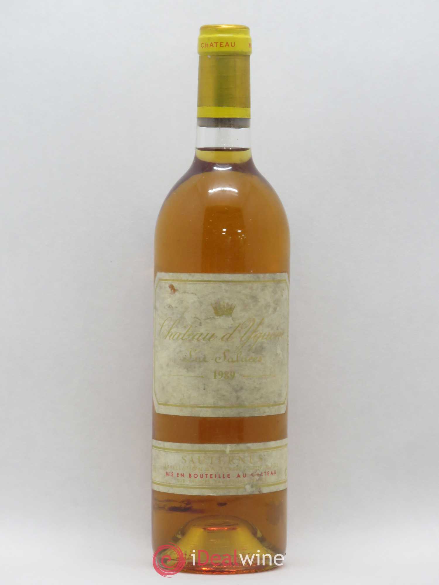 Château d' Yquem 1er Cru Classé Supérieur 1989 - Lotto di 1 bottiglia - 0