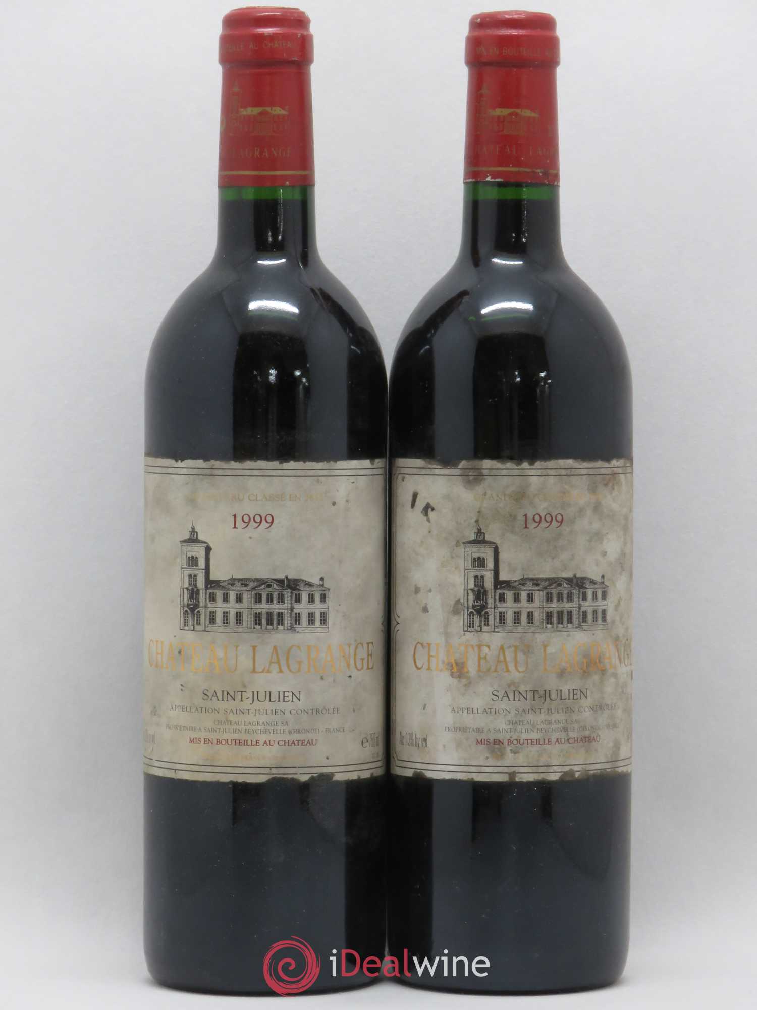 Château Lagrange 3ème Grand Cru Classé 1999 - Lot de 2 bouteilles - 0