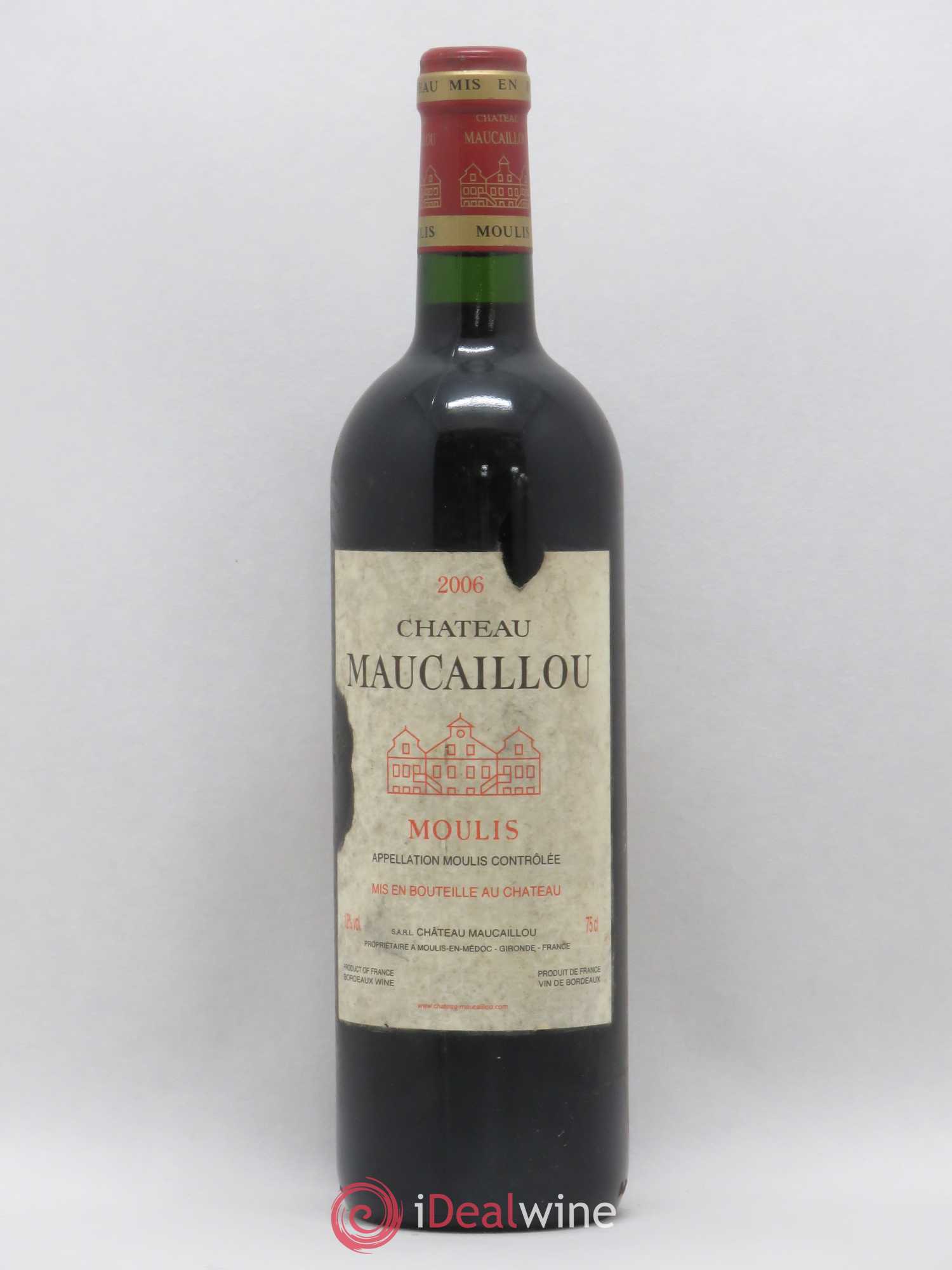 Château Maucaillou 2006 - Lot de 1 bouteille - 0