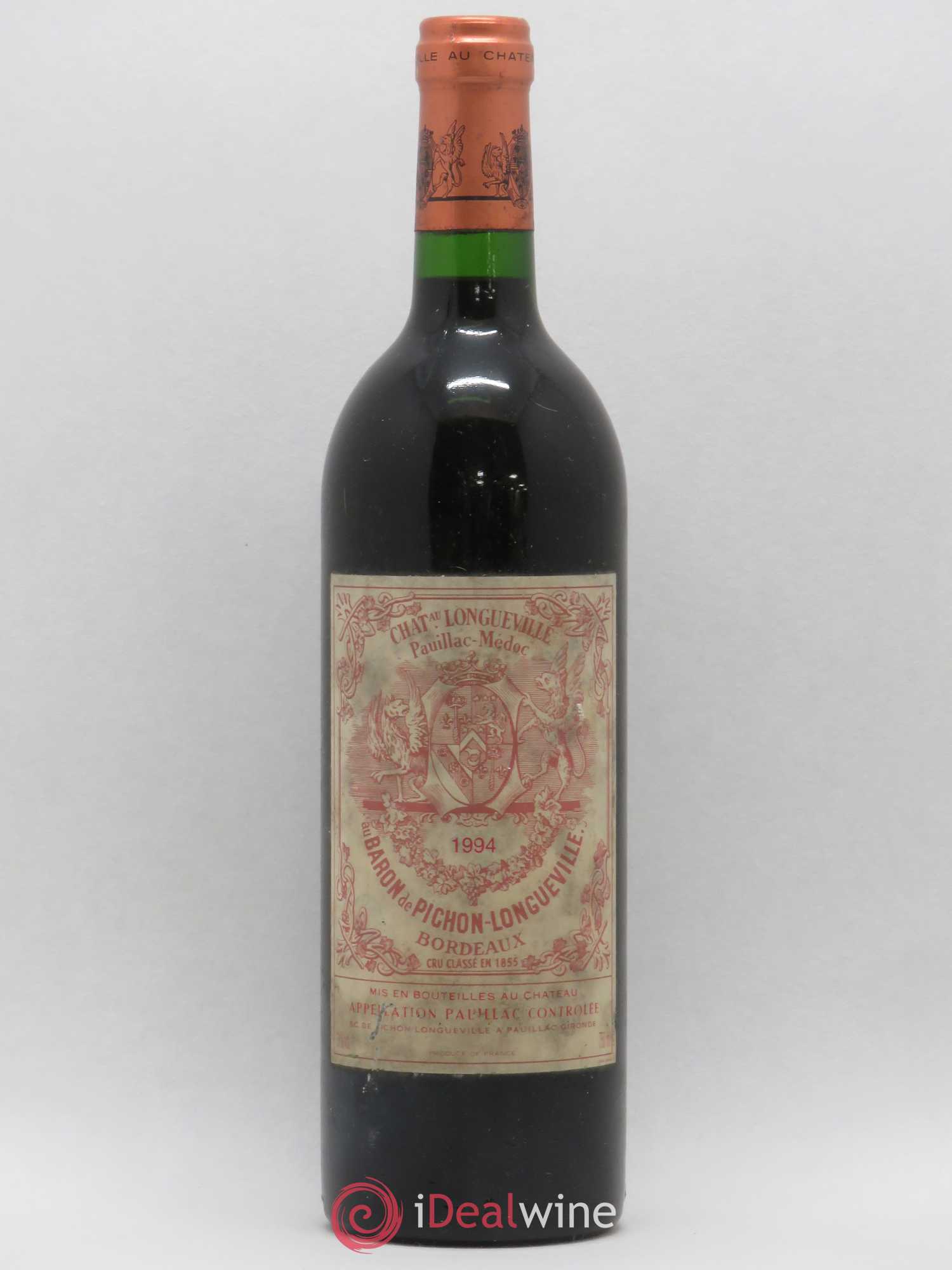 Pichon Longueville Baron 2ème Grand Cru Classé 1994 - Lot de 1 bouteille - 0