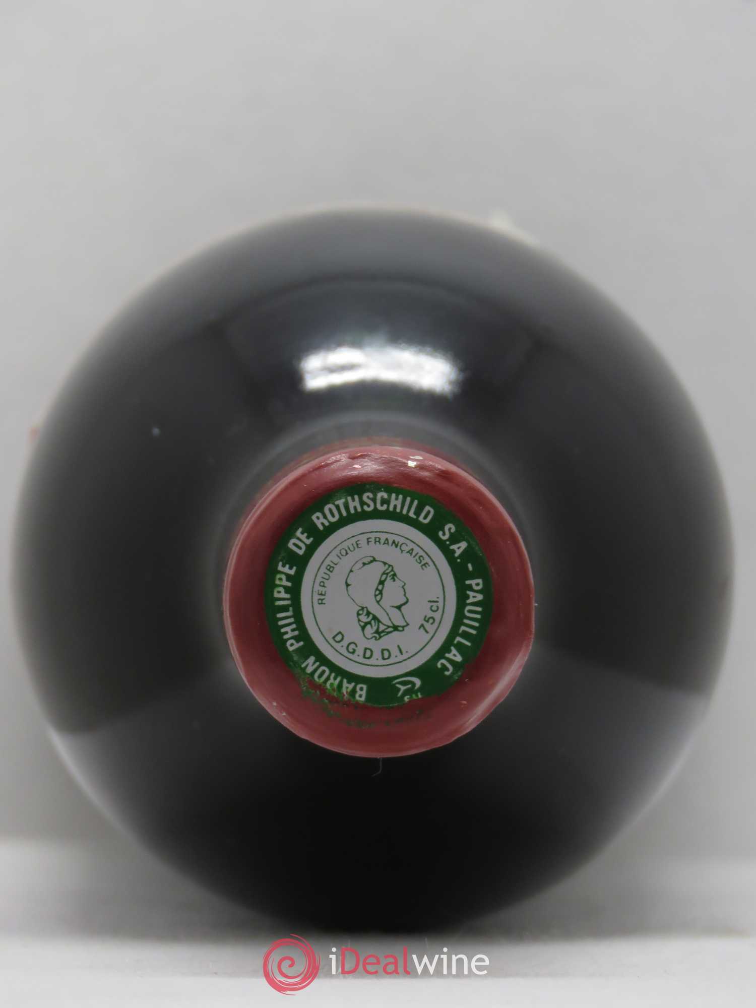 Château Mouton Rothschild 1er Grand Cru Classé 1988 - Lot de 1 bouteille - 1