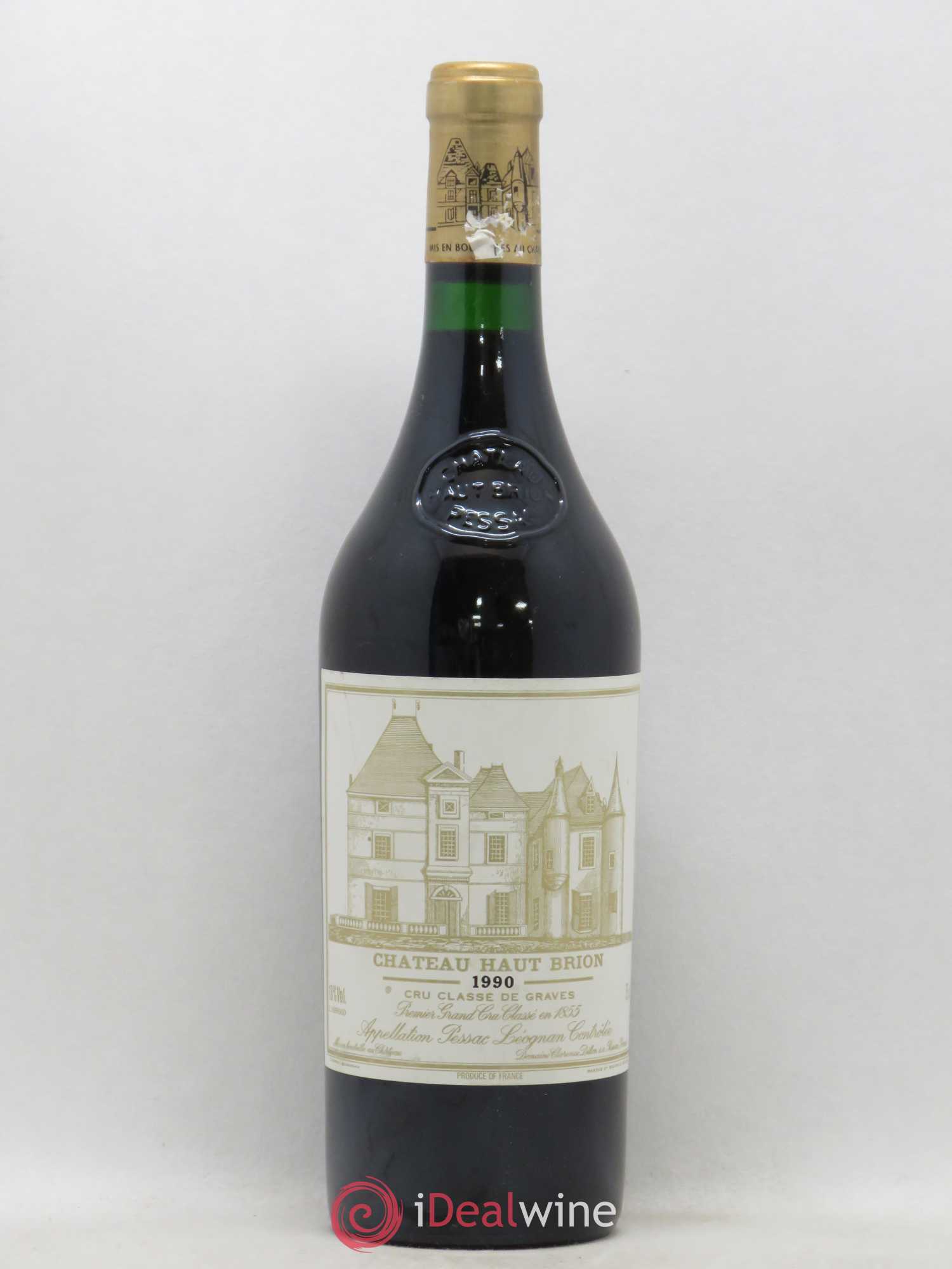 Château Haut Brion 1er Grand Cru Classé 1990 - Lot de 1 bouteille - 0
