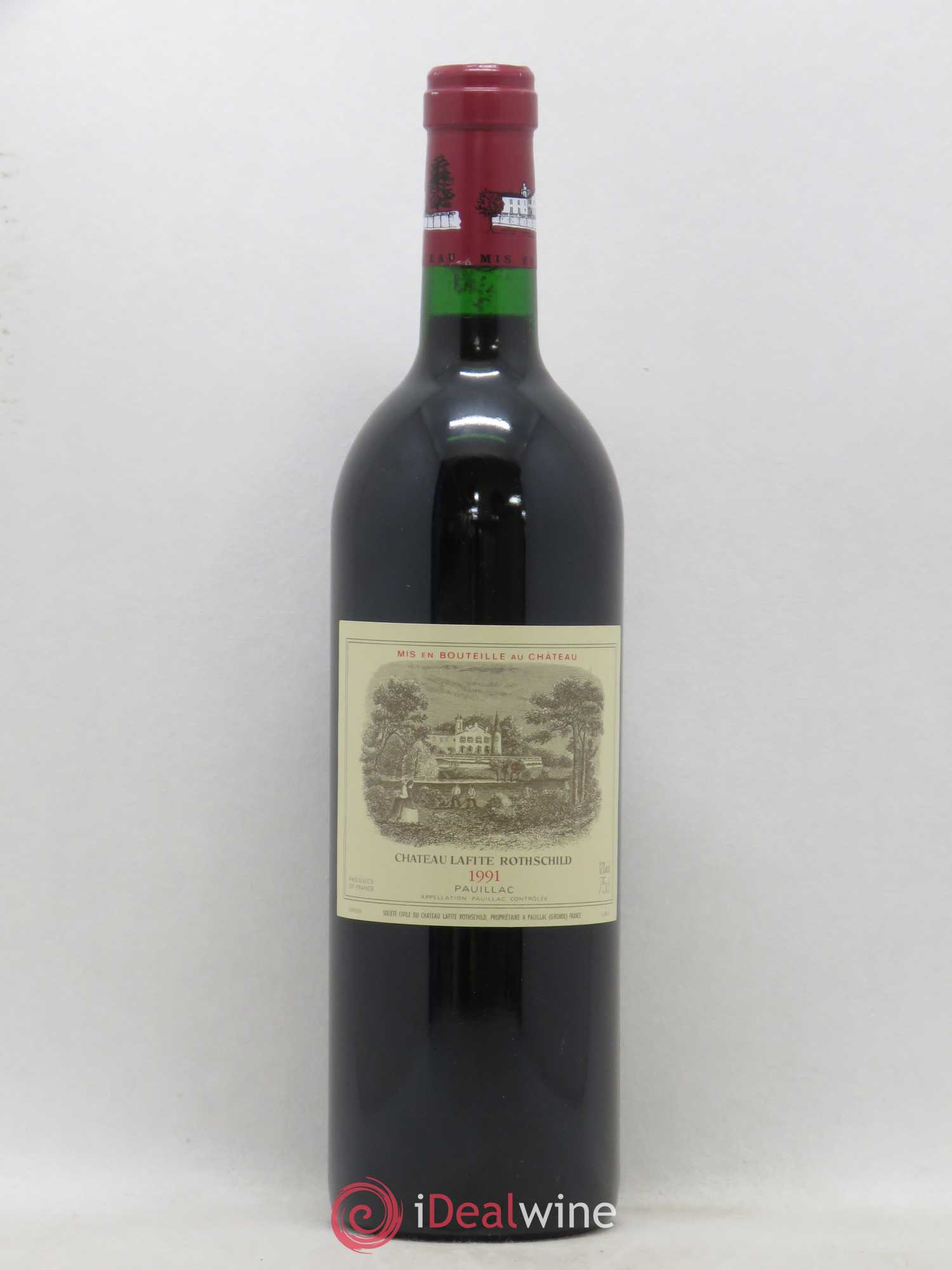 Château Lafite Rothschild 1er Grand Cru Classé 1991 - Lot de 1 bouteille - 0