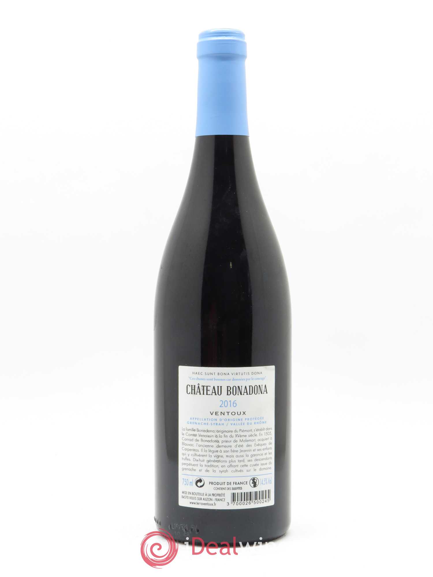 Ventoux (Côtes du Ventoux) Château Bonadona 2016 - Lot de 1 bouteille - 1