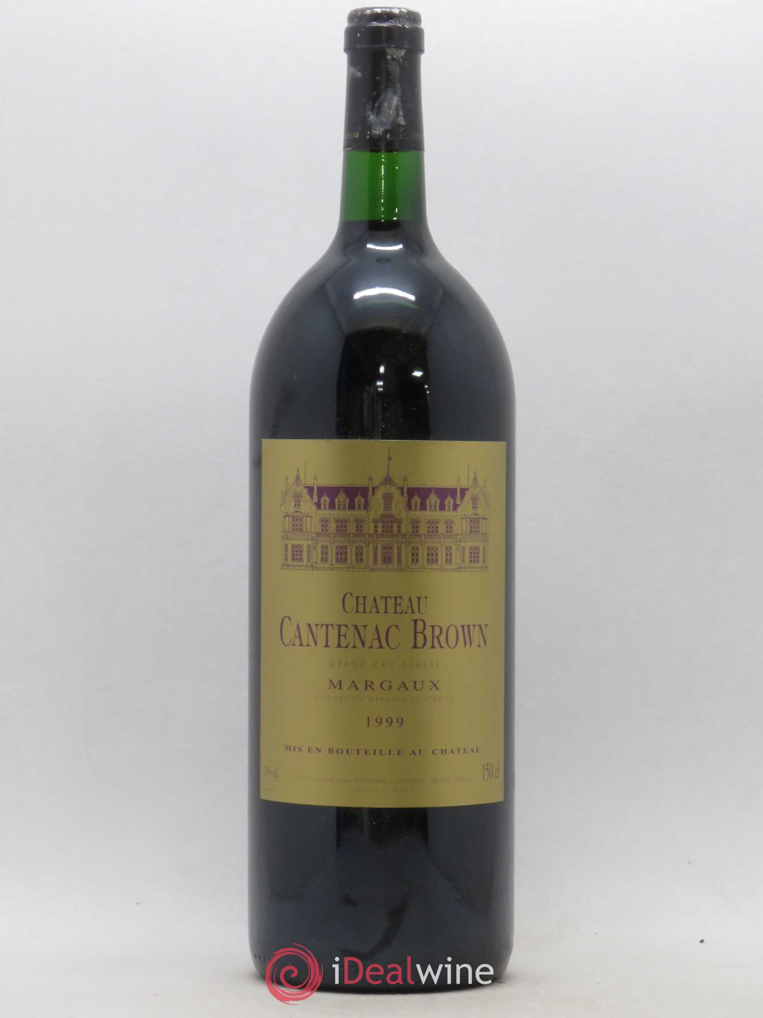 Château Cantenac Brown 3ème Grand Cru Classé 1999 - Lot de 1 magnum - 0