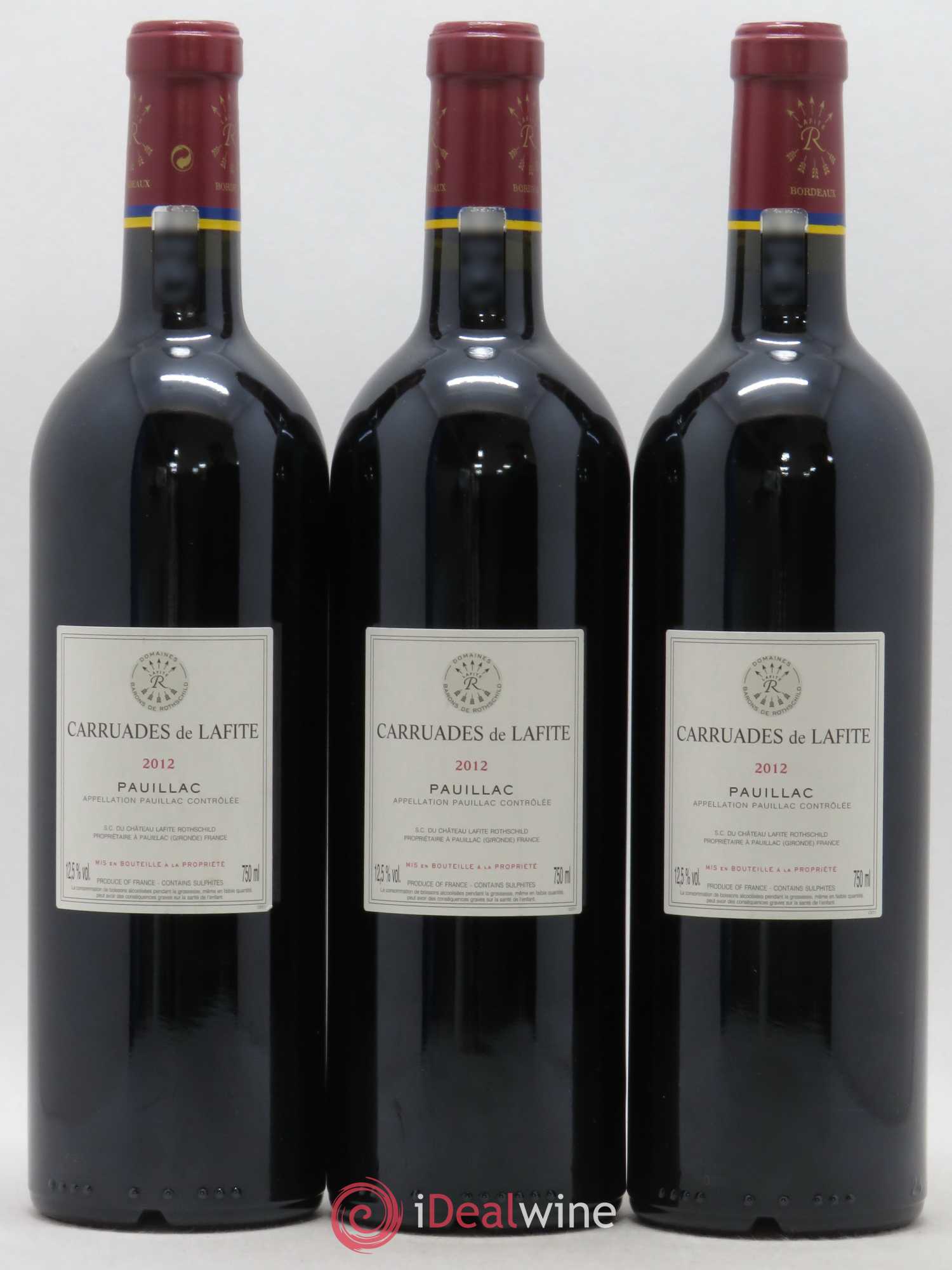Carruades de Lafite Rothschild Second Vin 2012 - Lot de 6 bouteilles - 4