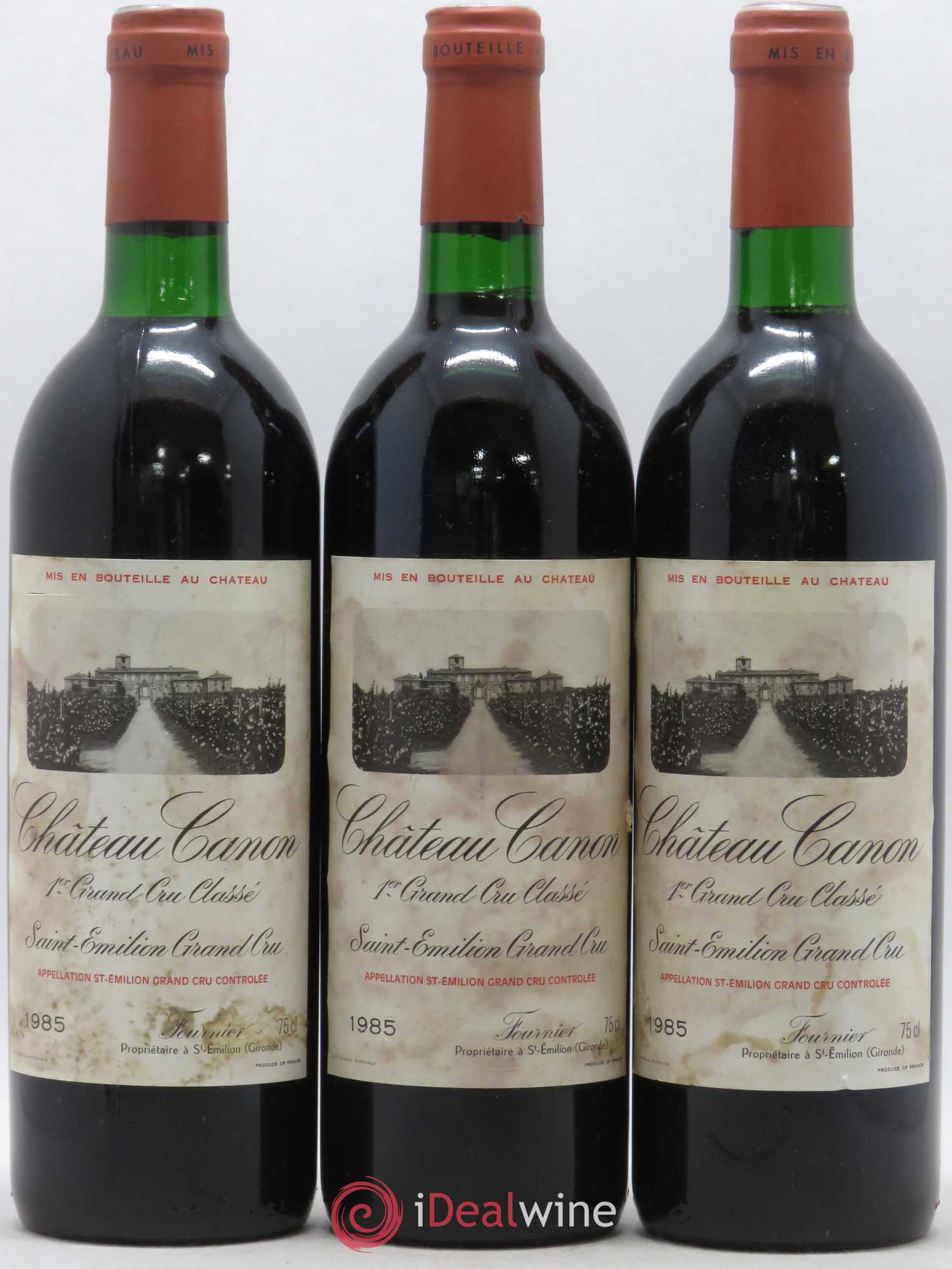 Château Canon 1er Grand Cru Classé B 1985 - Lot de 6 bouteilles - 2