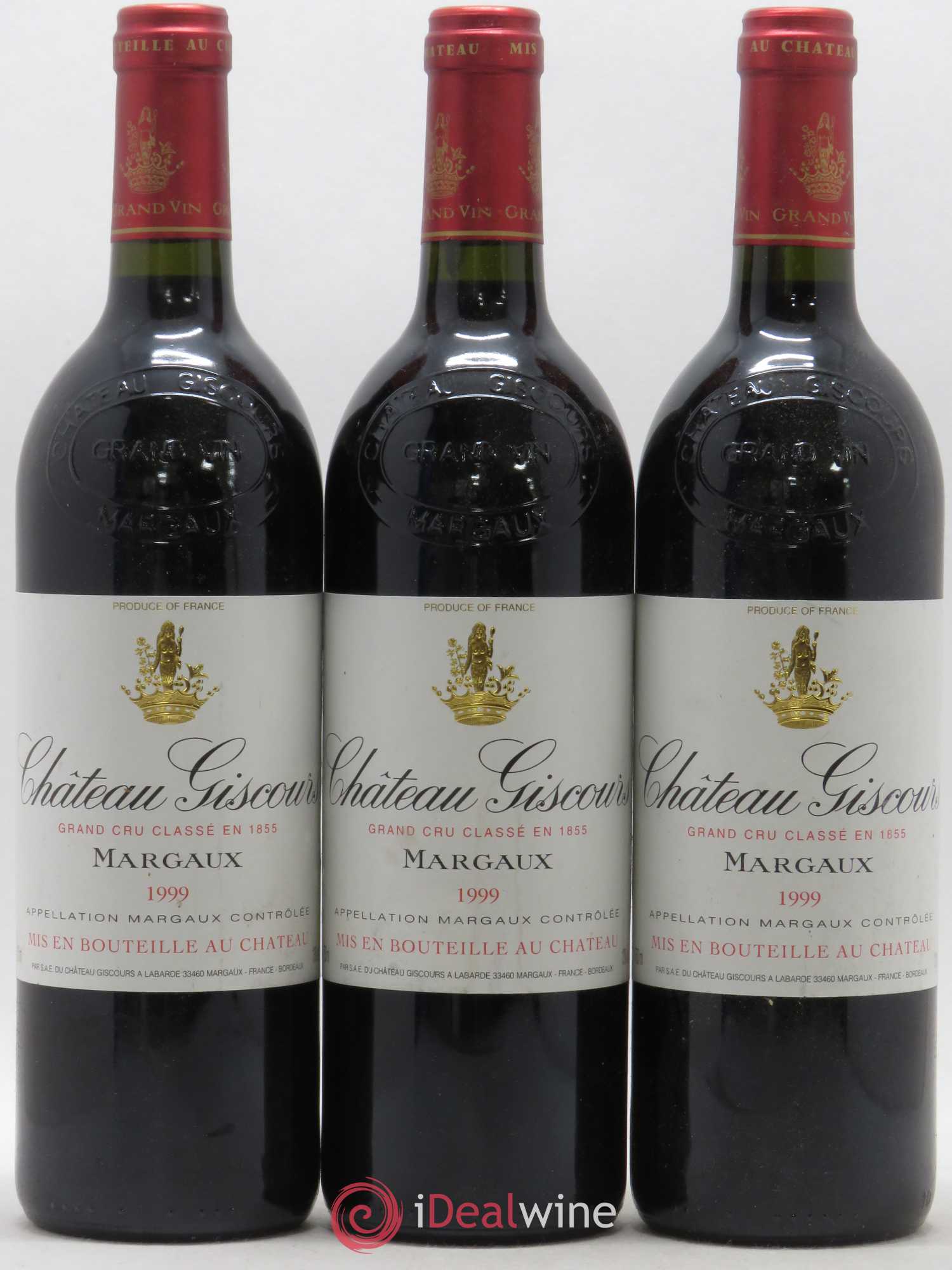 Château Giscours 3ème Grand Cru Classé 1999 - Lot de 6 bouteilles - 1