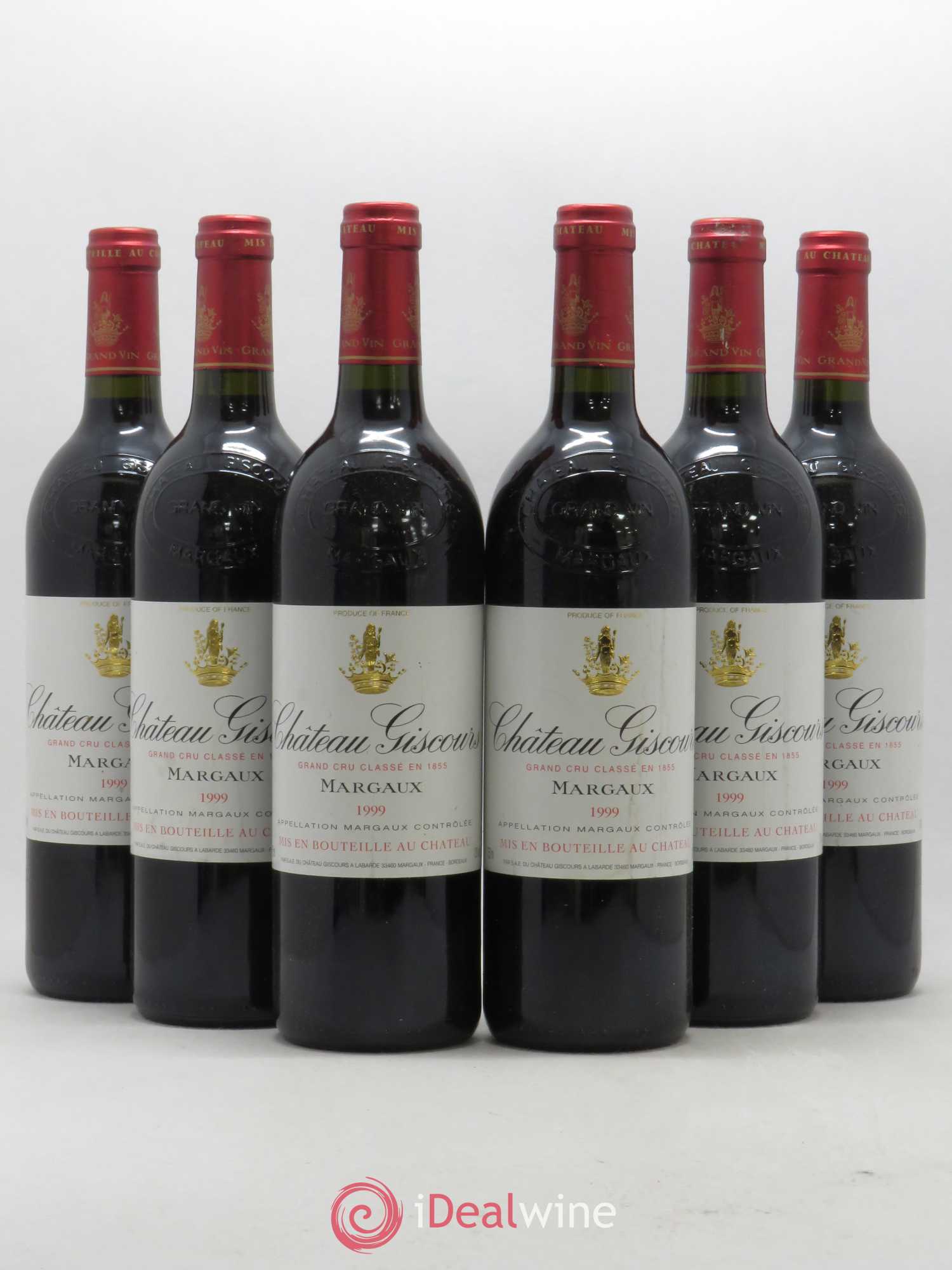 Château Giscours 3ème Grand Cru Classé 1999 - Lot de 6 bouteilles - 0