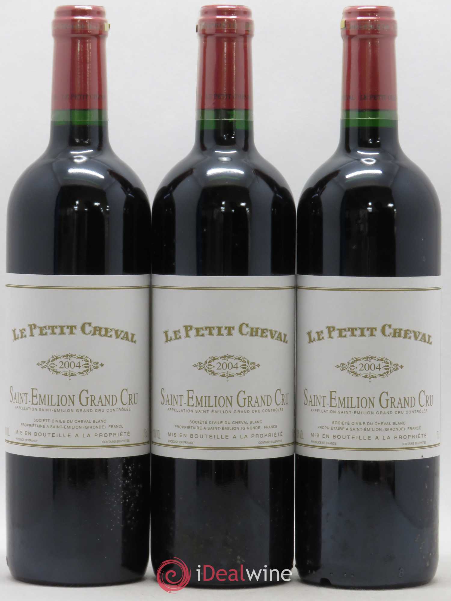 Le Petit Cheval Second Vin 2004 - Lot de 6 bouteilles - 1
