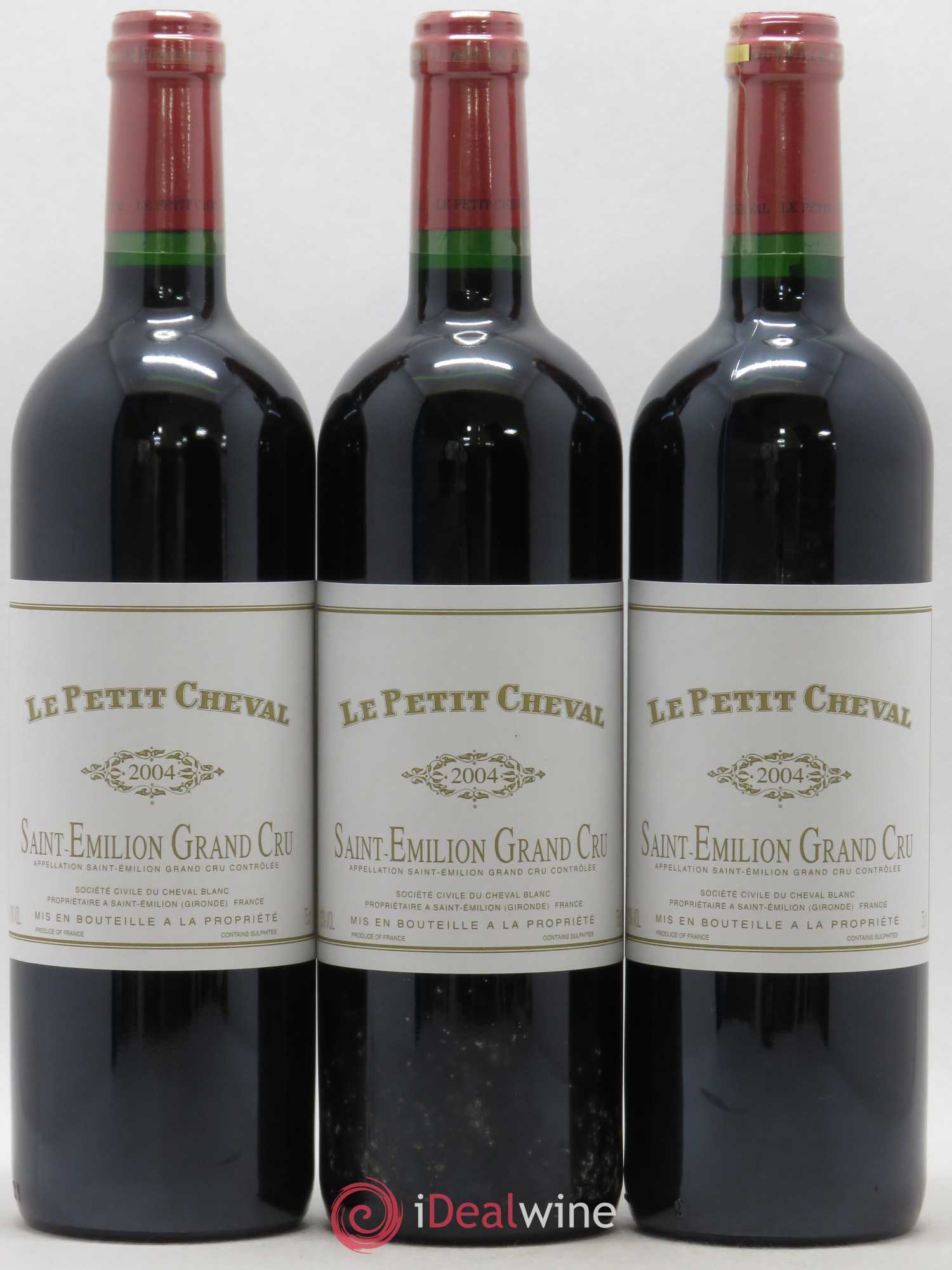 Le Petit Cheval Second Vin 2004 - Lot de 6 bouteilles - 2