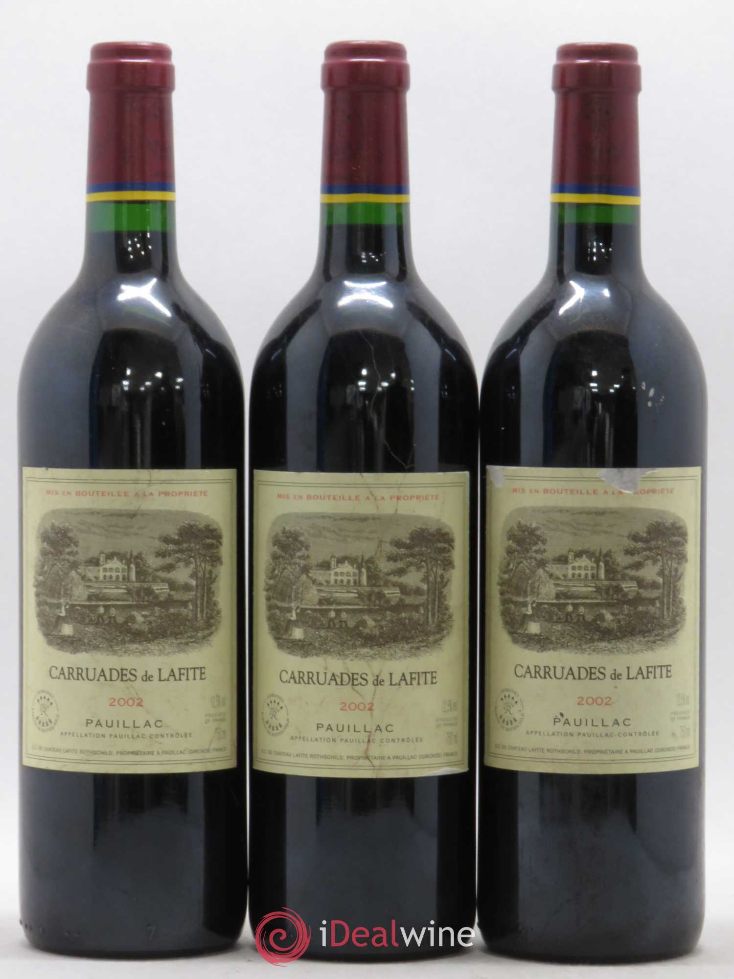 Carruades de Lafite Rothschild Second Vin 2002 - Lot de 6 bouteilles - 3