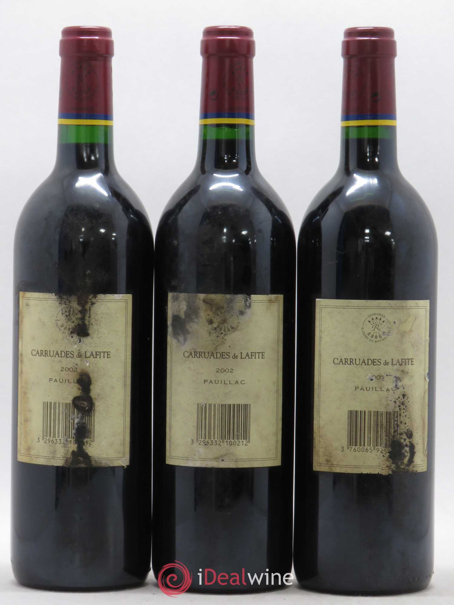 Carruades de Lafite Rothschild Second Vin 2002 - Lot de 6 bouteilles - 4