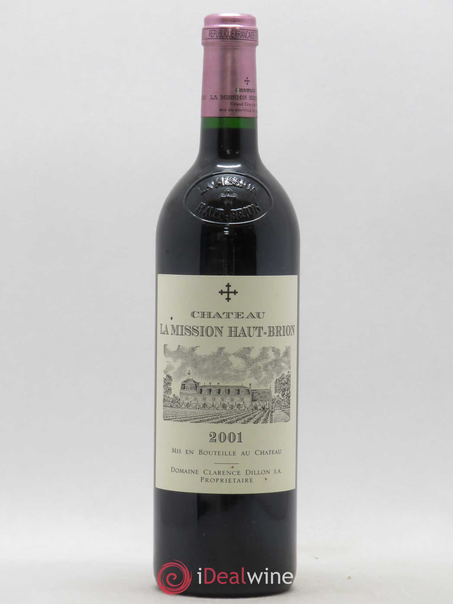 Château la Mission Haut-Brion Cru Classé de Graves 2001 - Lot de 1 bouteille - 0