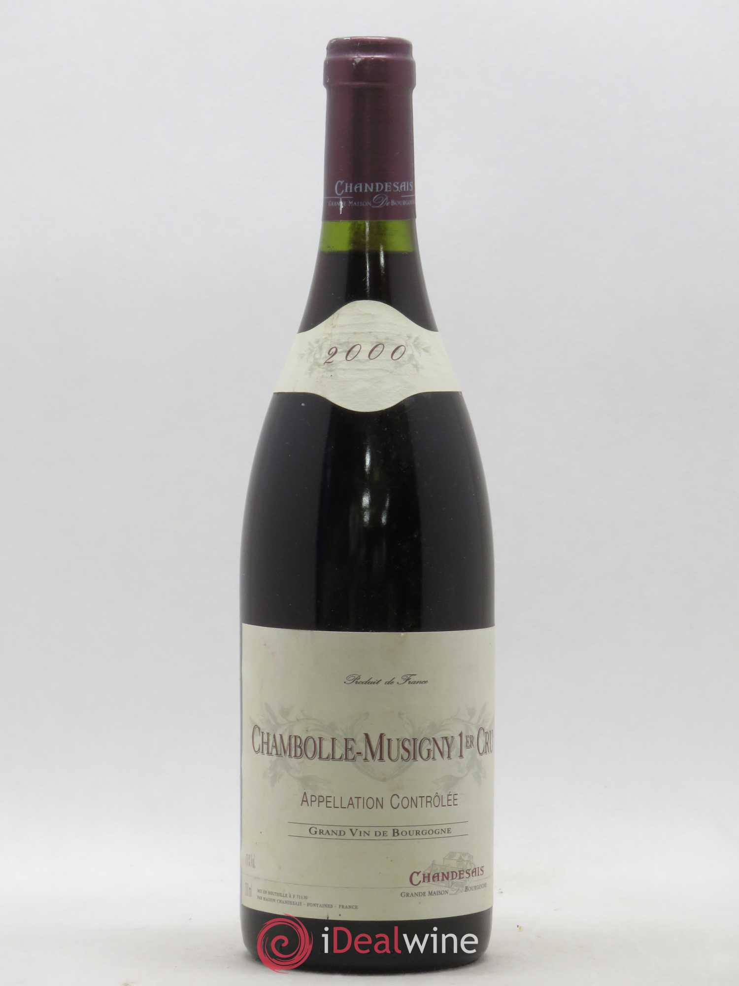 Chambolle-Musigny 1er Cru Chandesais 2000 - Lot de 1 bouteille - 0