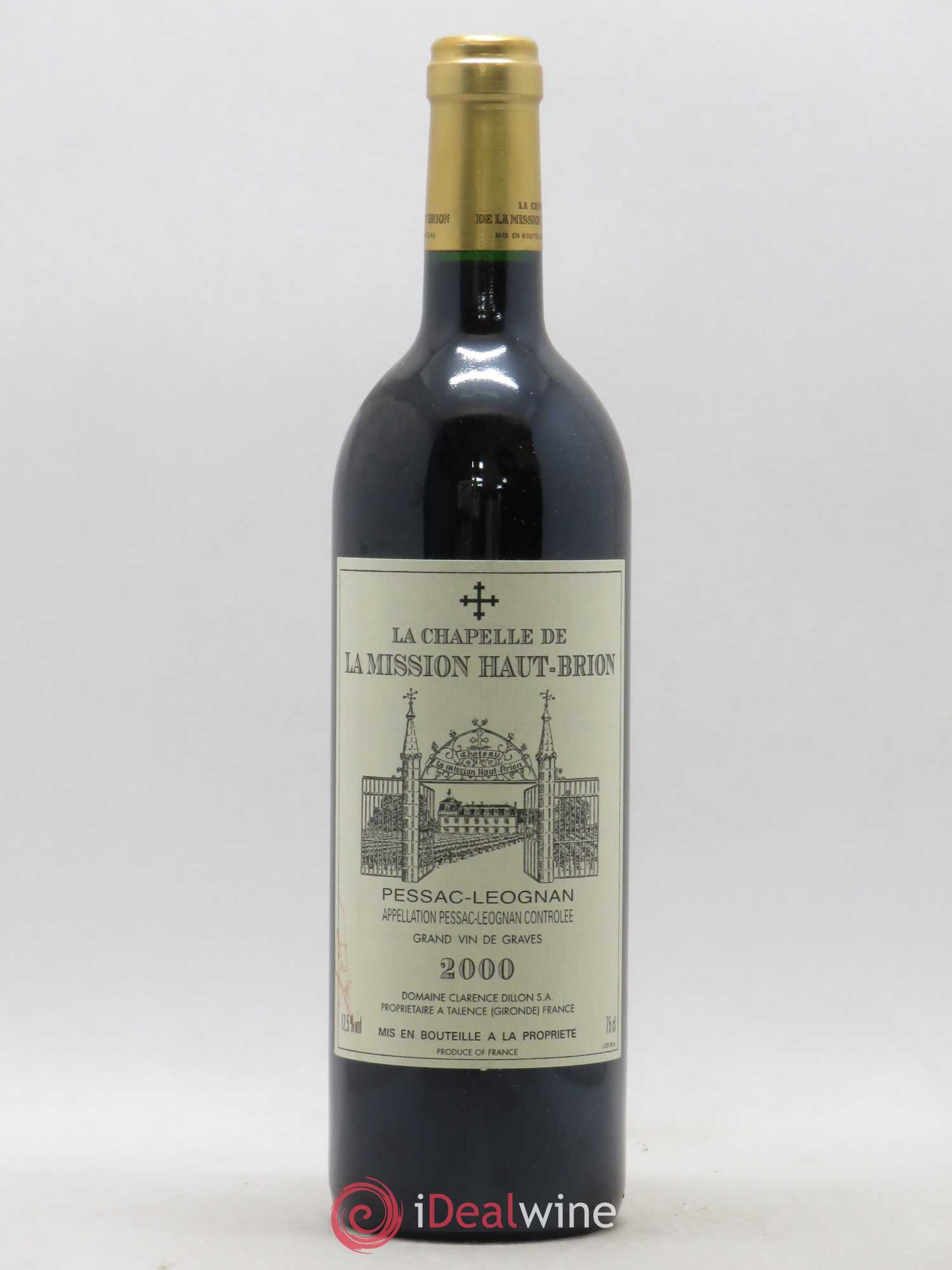 La Chapelle de La Mission Haut-Brion Second Vin 2000 - Lot de 1 bouteille - 0