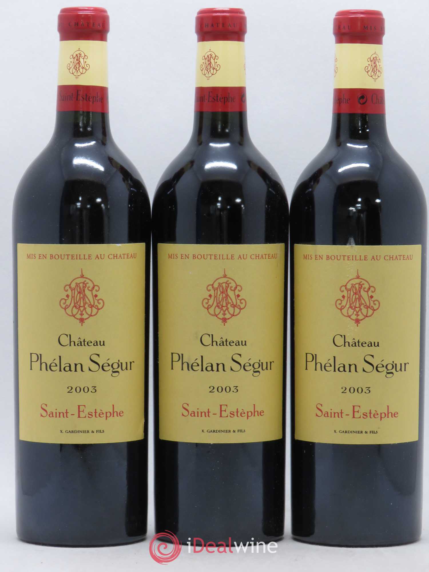 Château Phélan Ségur 2003 - Lot de 12 bouteilles - 4