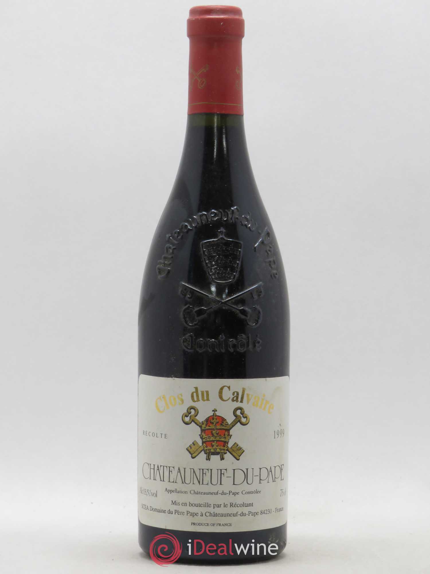 Châteauneuf-du-Pape Clos du Calvaire Domaine du Père Pape 1999 - Posten von 1 Flasche - 0