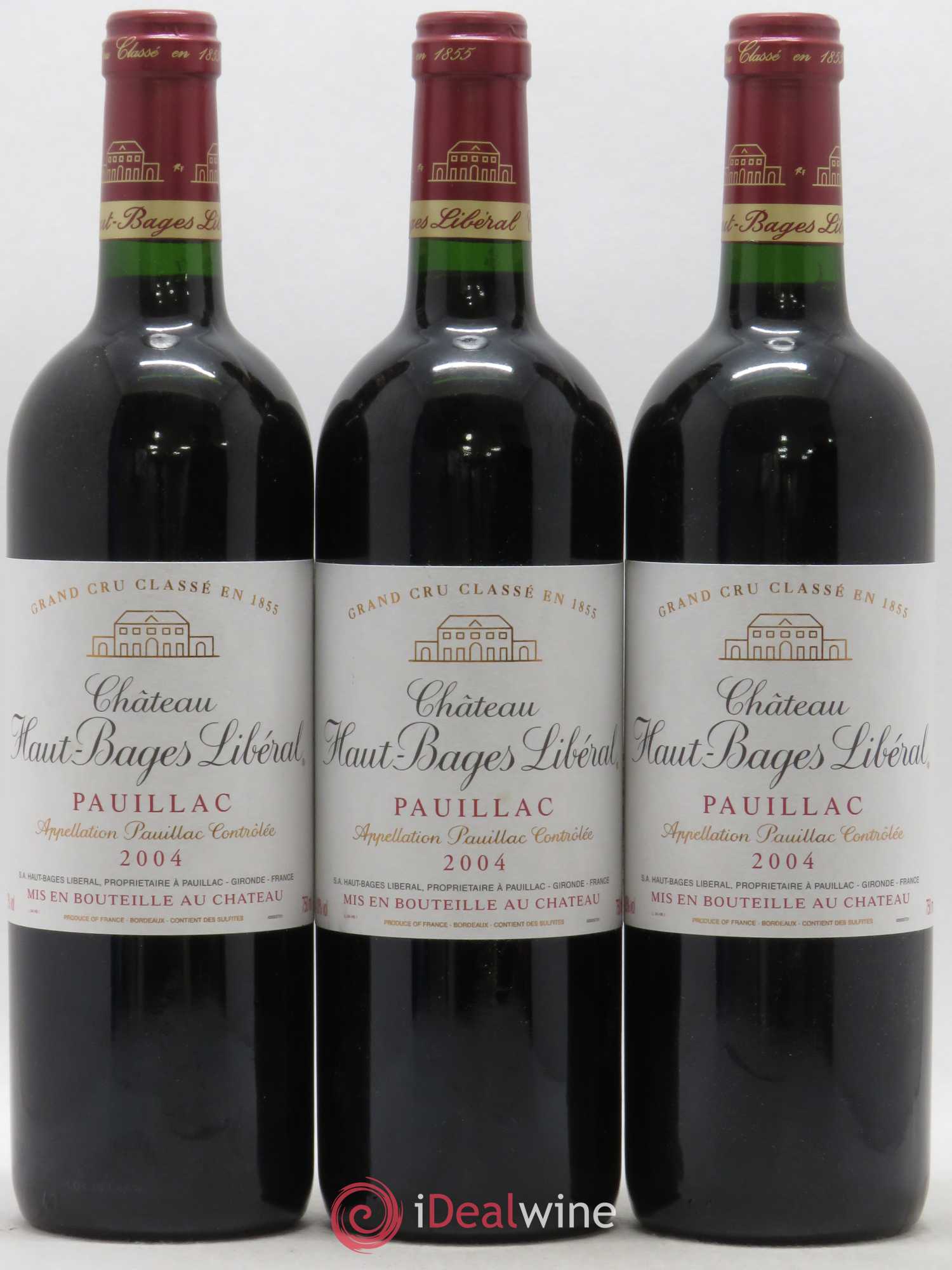 Château Haut Bages Libéral 5ème Grand Cru Classé 2004 - Lot de 6 bouteilles - 2