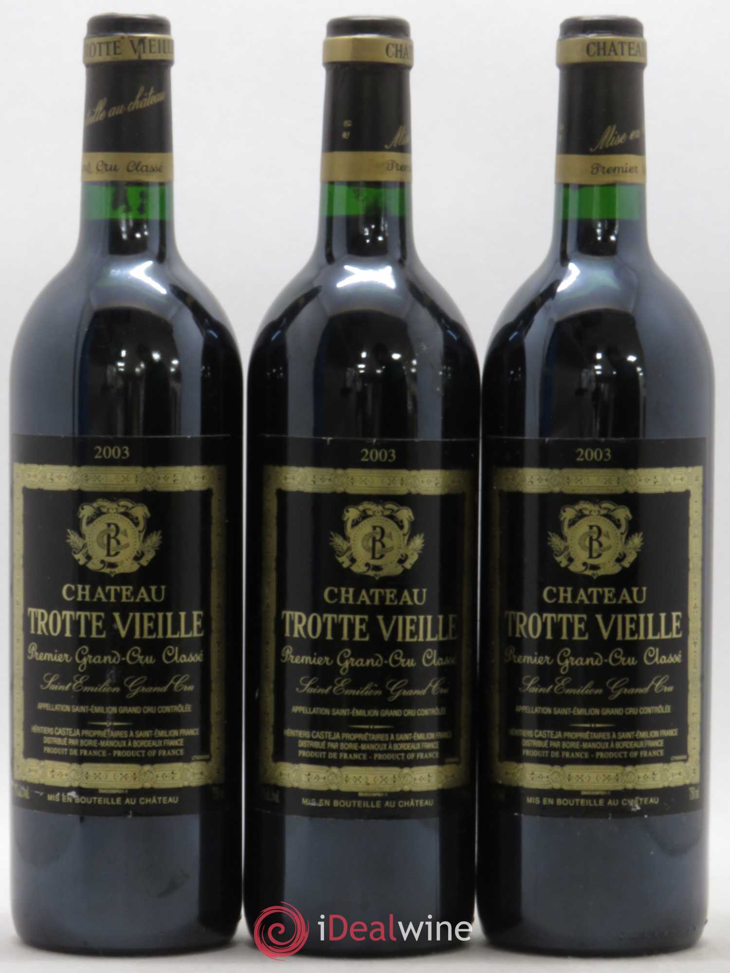 Château Trotte Vieille 1er Grand Cru Classé B 2003 - Lot de 12 bouteilles - 4