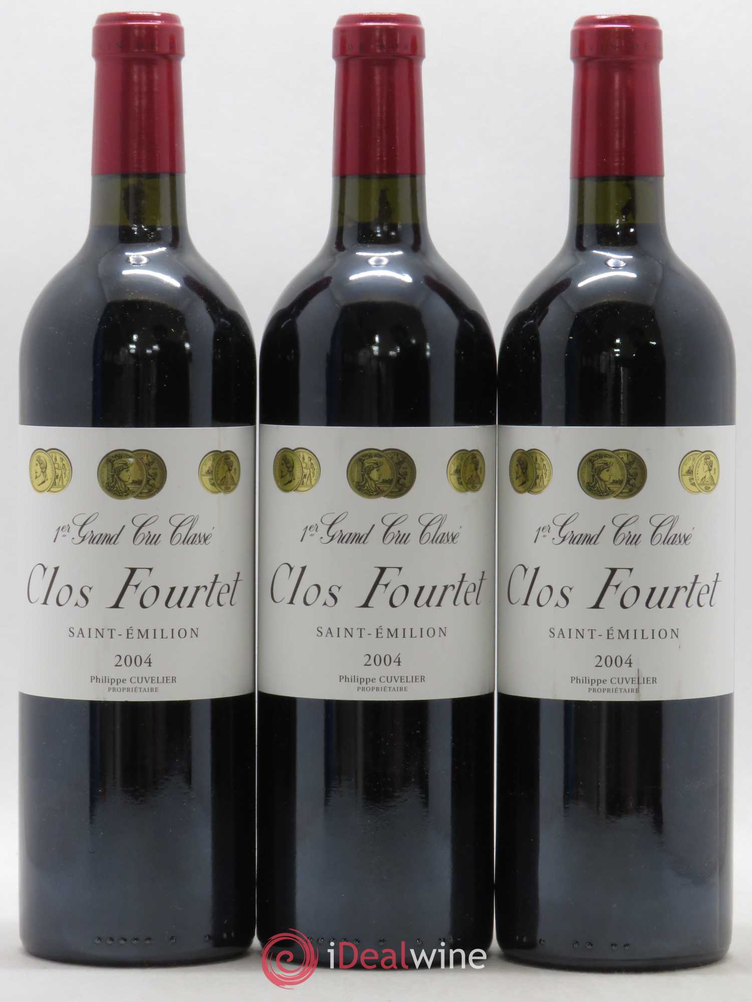 Clos Fourtet 1er Grand Cru Classé B 2004 - Lot de 12 bouteilles - 2