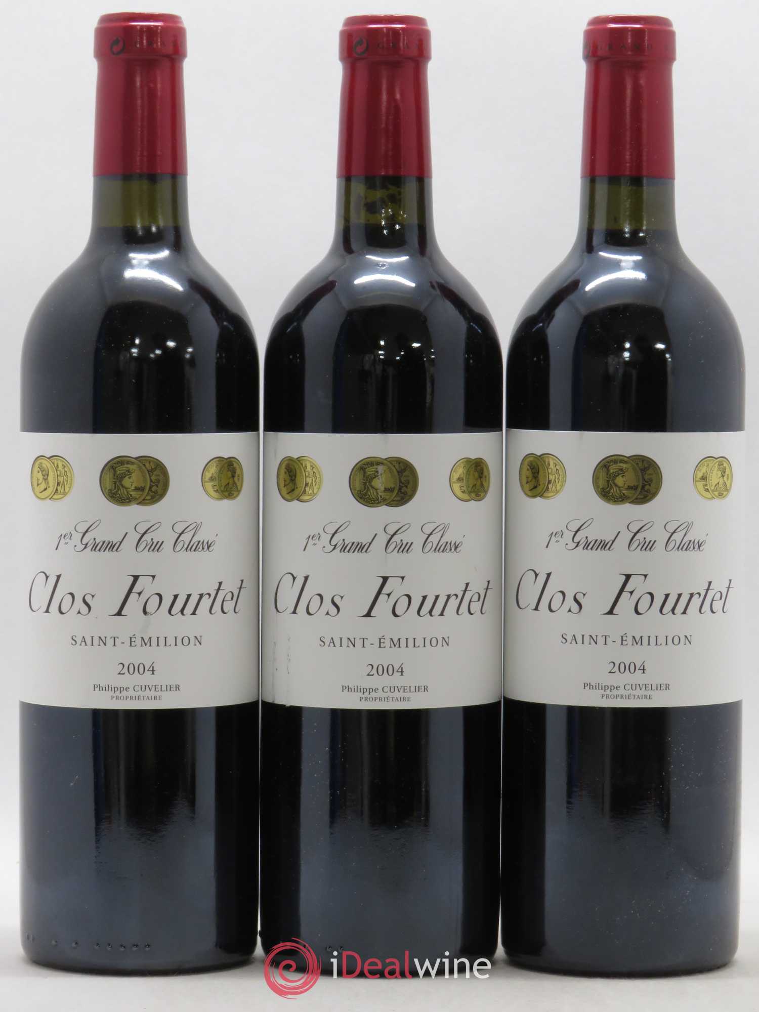 Clos Fourtet 1er Grand Cru Classé B 2004 - Lot de 12 bouteilles - 4