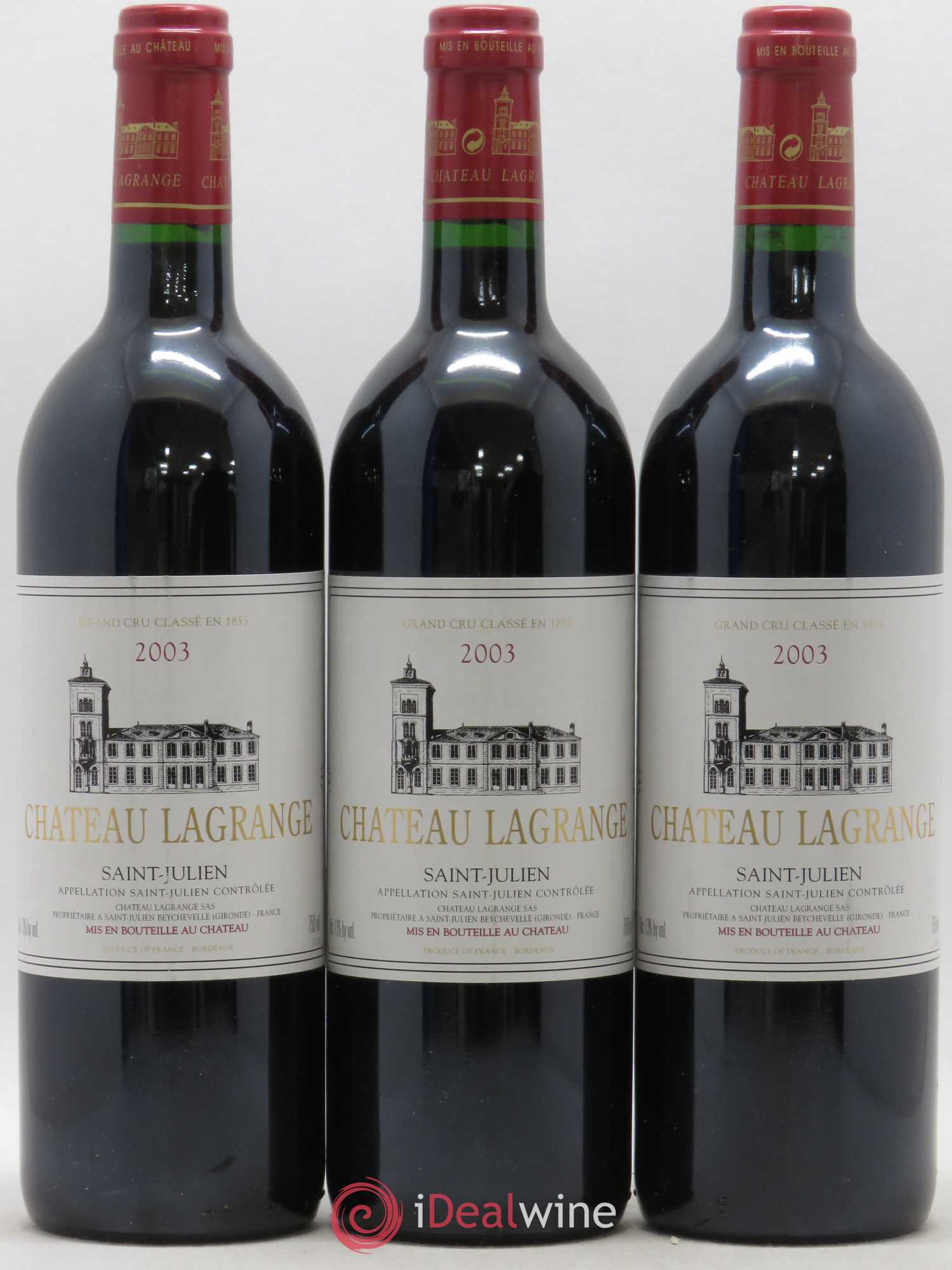 Château Lagrange 3ème Grand Cru Classé 2003 - Lot de 12 bouteilles - 3