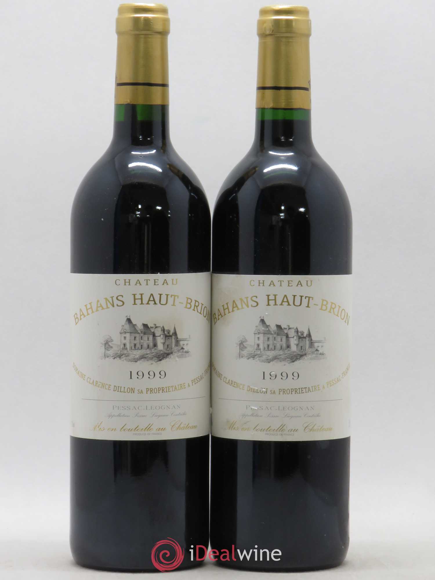 Clarence (Bahans) de Haut-Brion Second Vin 1999 - Lot de 2 bouteilles - 0