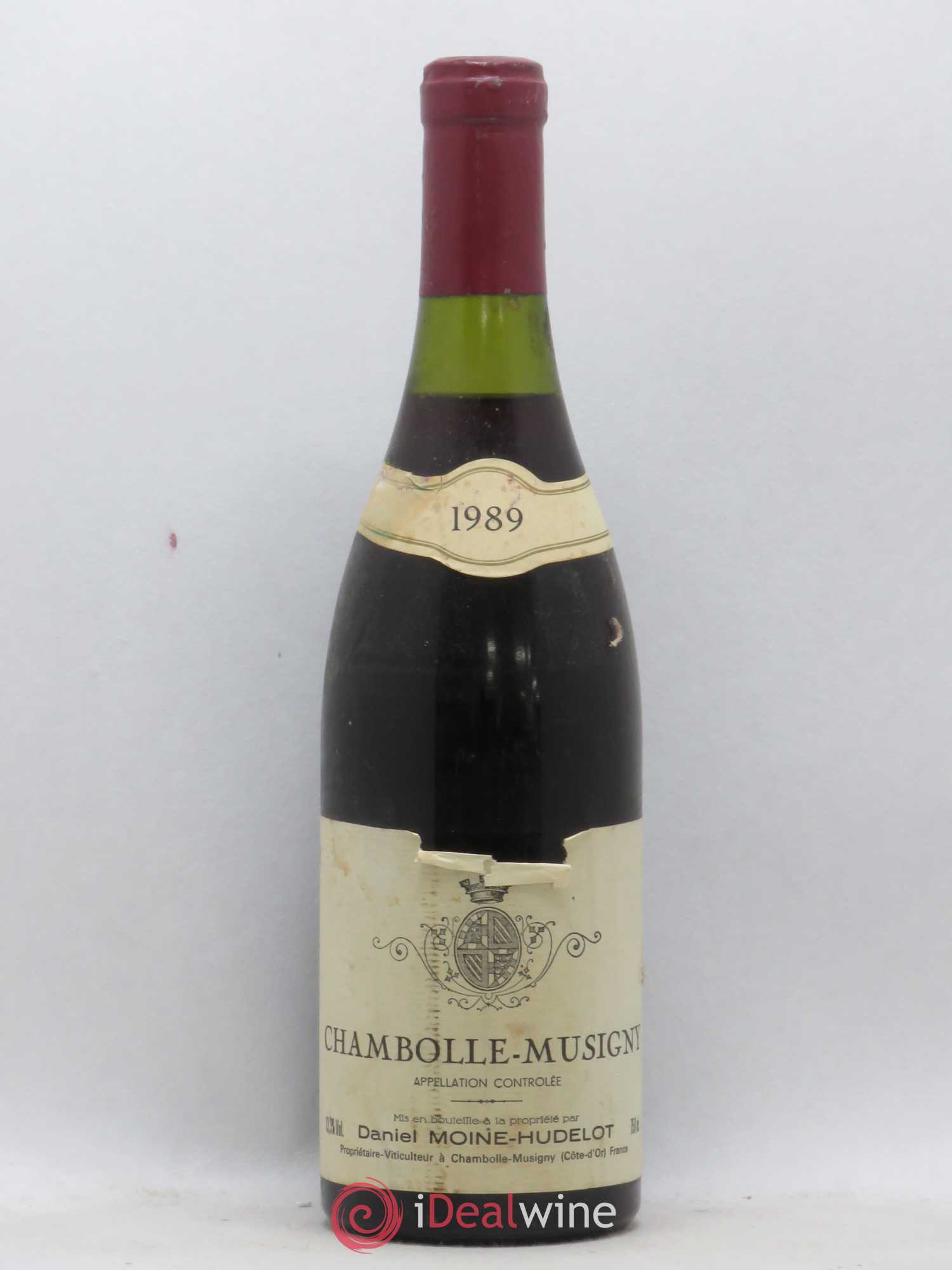 Chambolle-Musigny Moine Hudelot 1989 - Lot de 1 bouteille - 0