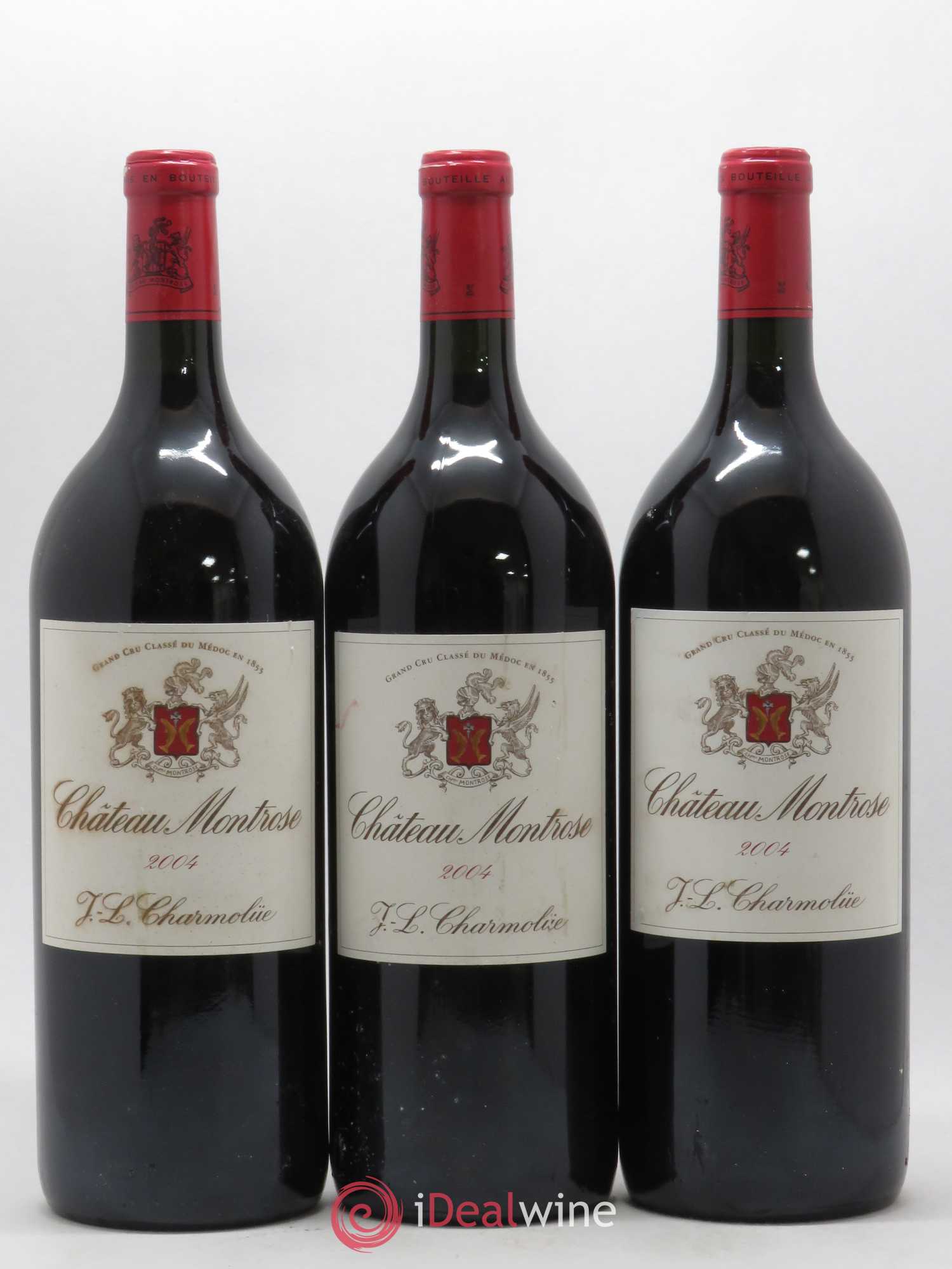 Château Montrose 2ème Grand Cru Classé 2004 - Lot de 3 magnums - 0